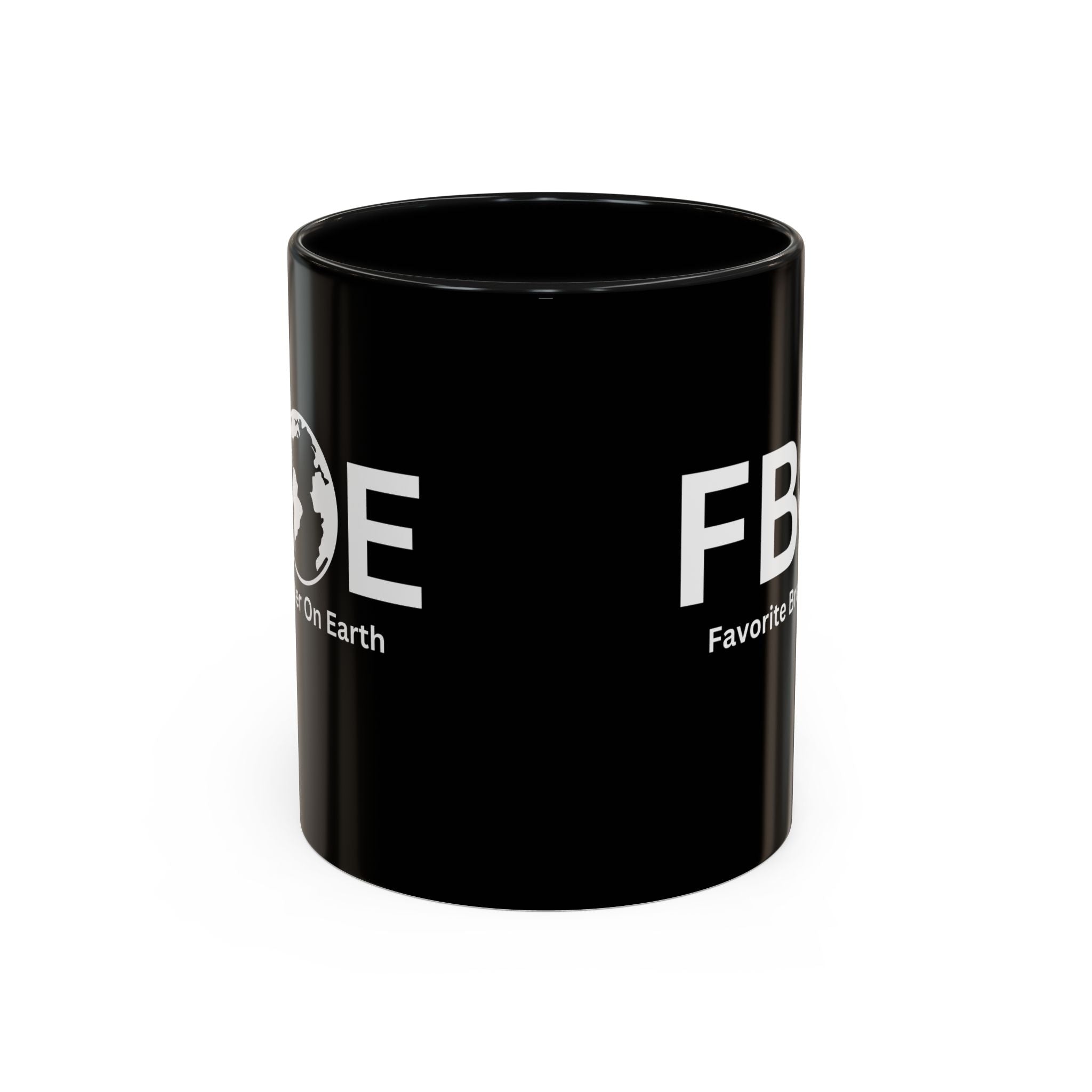 Favorite Brother On Earth (FBOE) Accent Coffee Mug (11oz, 15oz)