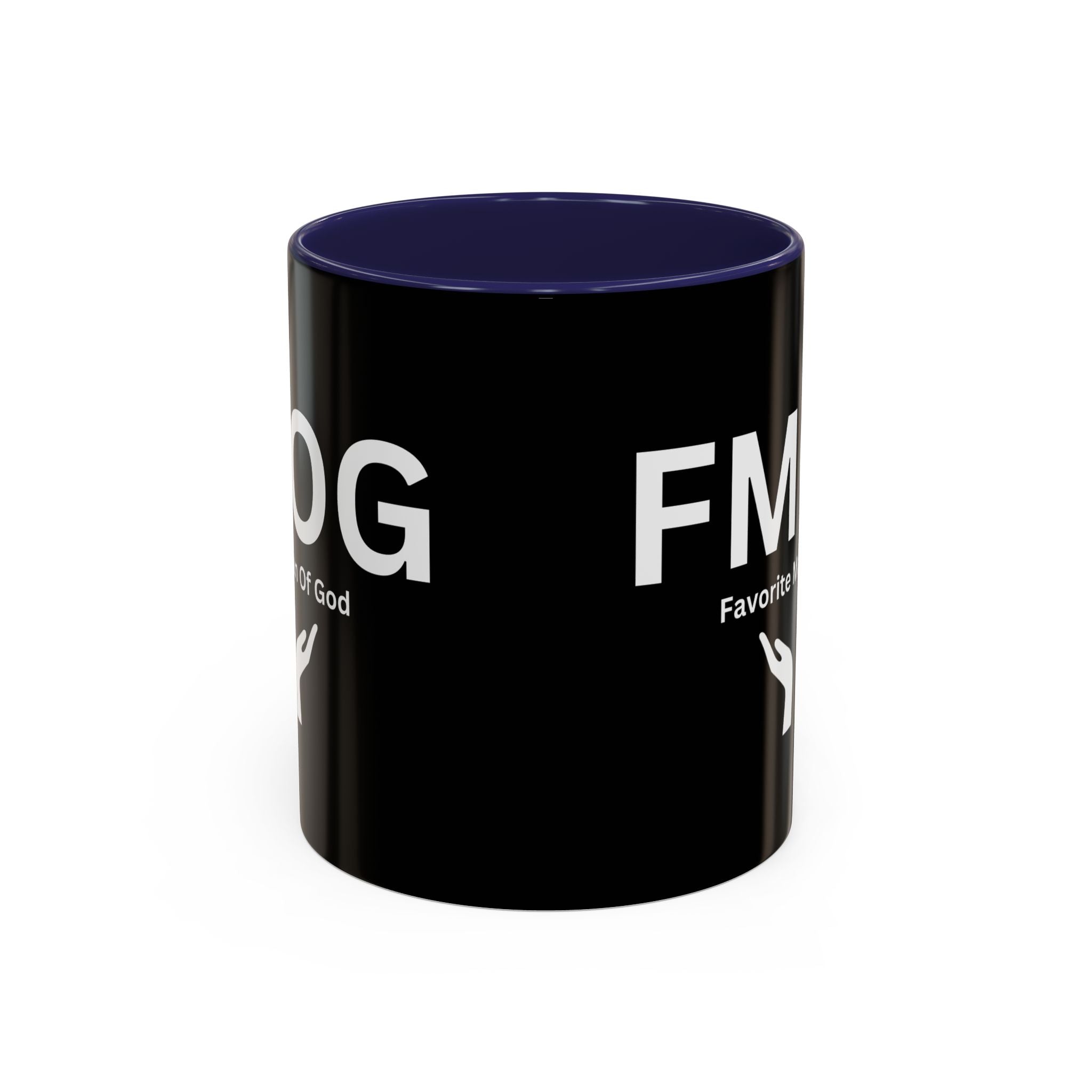 Favorite Man of God (FMOG) Accent Coffee Mug (11, 15oz)
