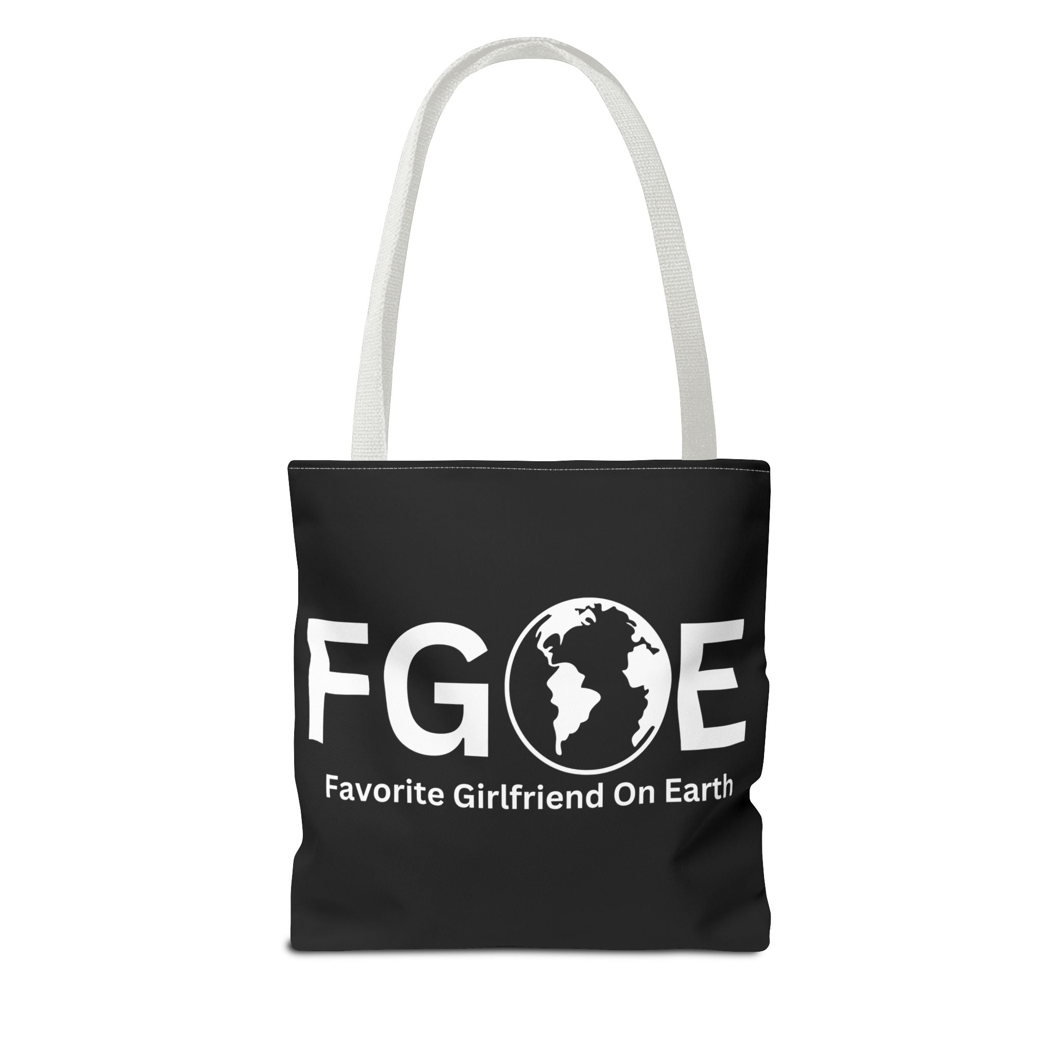 Favorite Girlfriend On Earth (FGOE) Tote Bag - Custom Printed Stylish and Functional Tote
