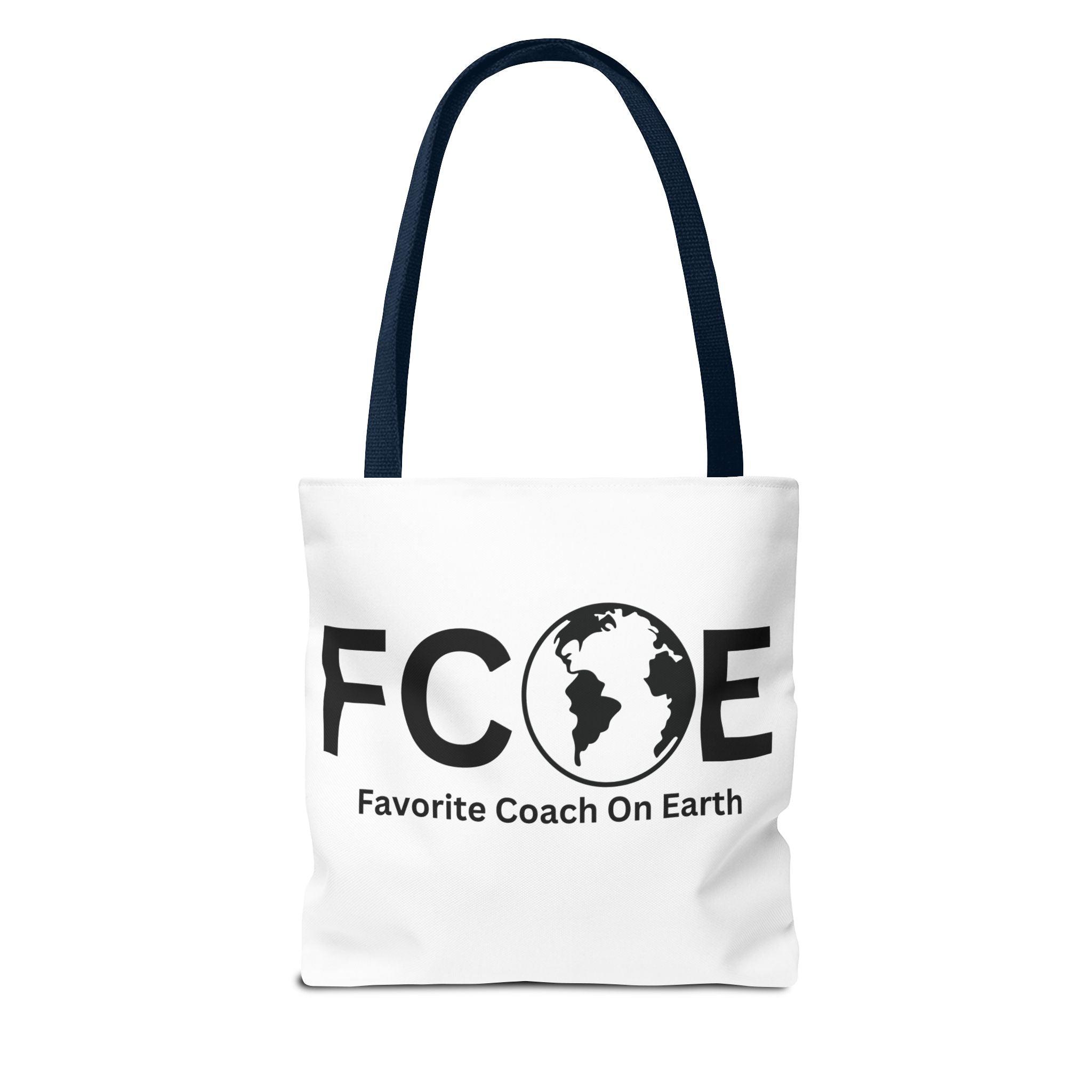 Favorite Coach On Earth (FCOE) Tote Bag - Custom Printed Stylish and Functional Tote