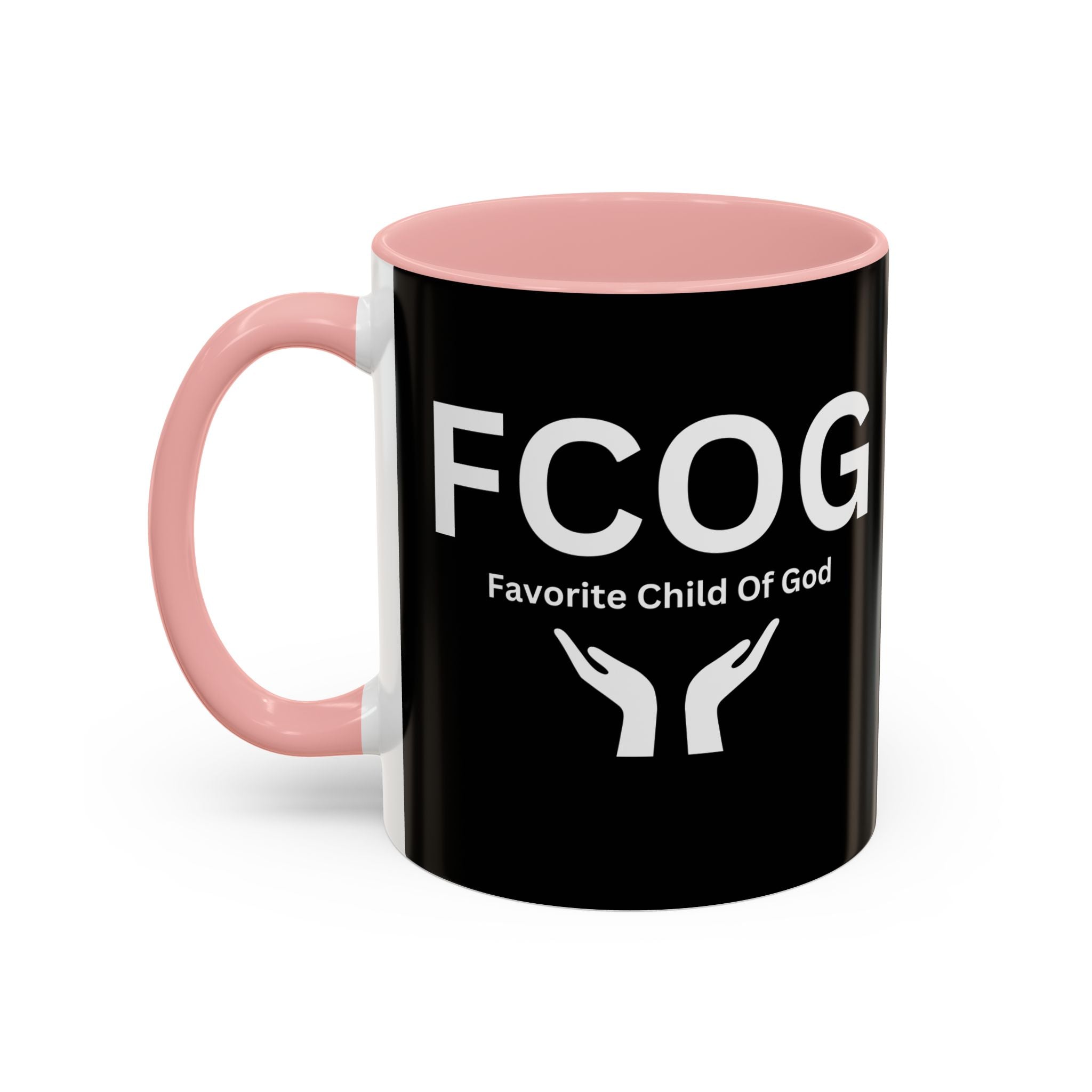 Favorite Child of God (FCOG) Accent Coffee Mug (11, 15oz)
