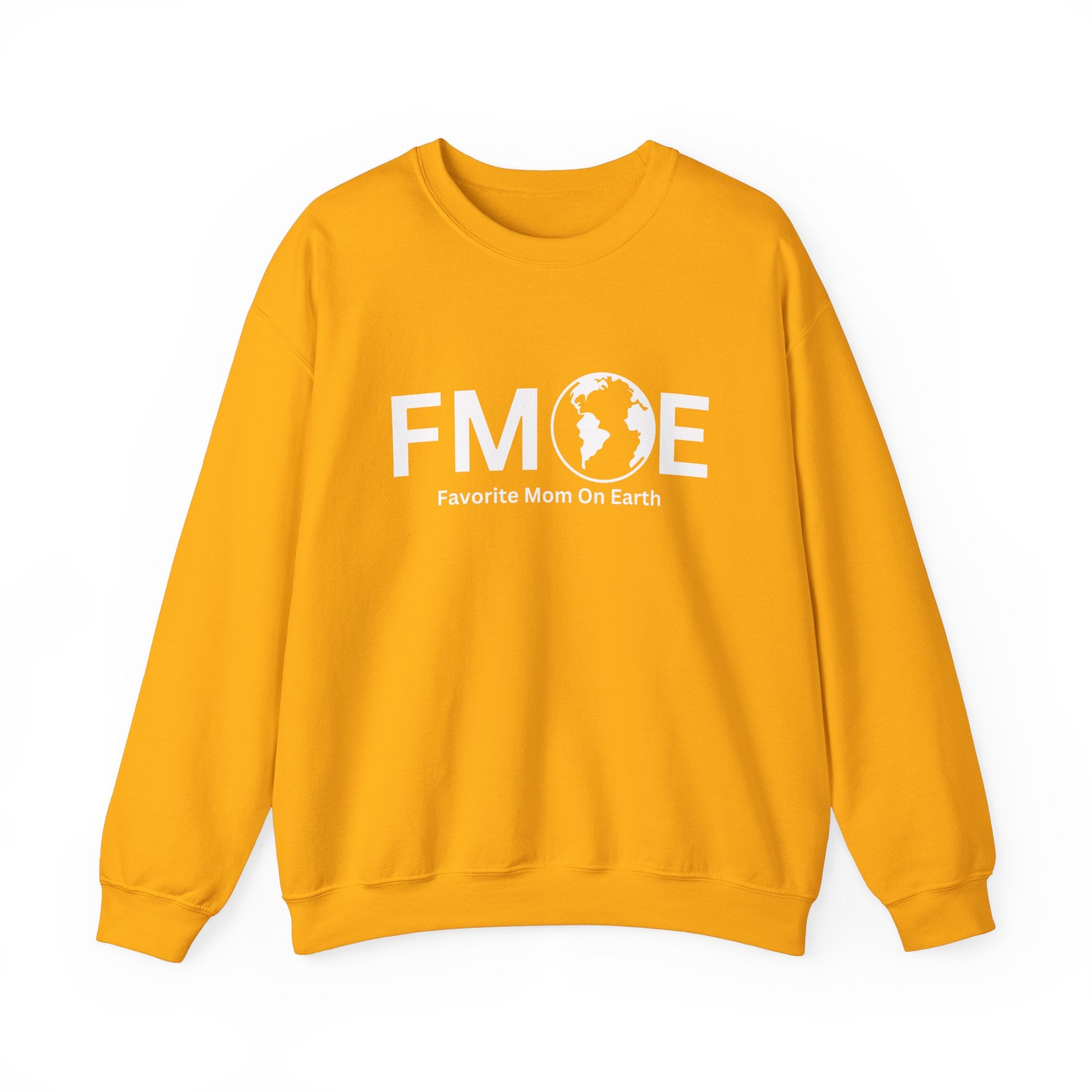 Favorite Mom On Earth Sweatshirt - (FMOE) Logo Crewneck for Women