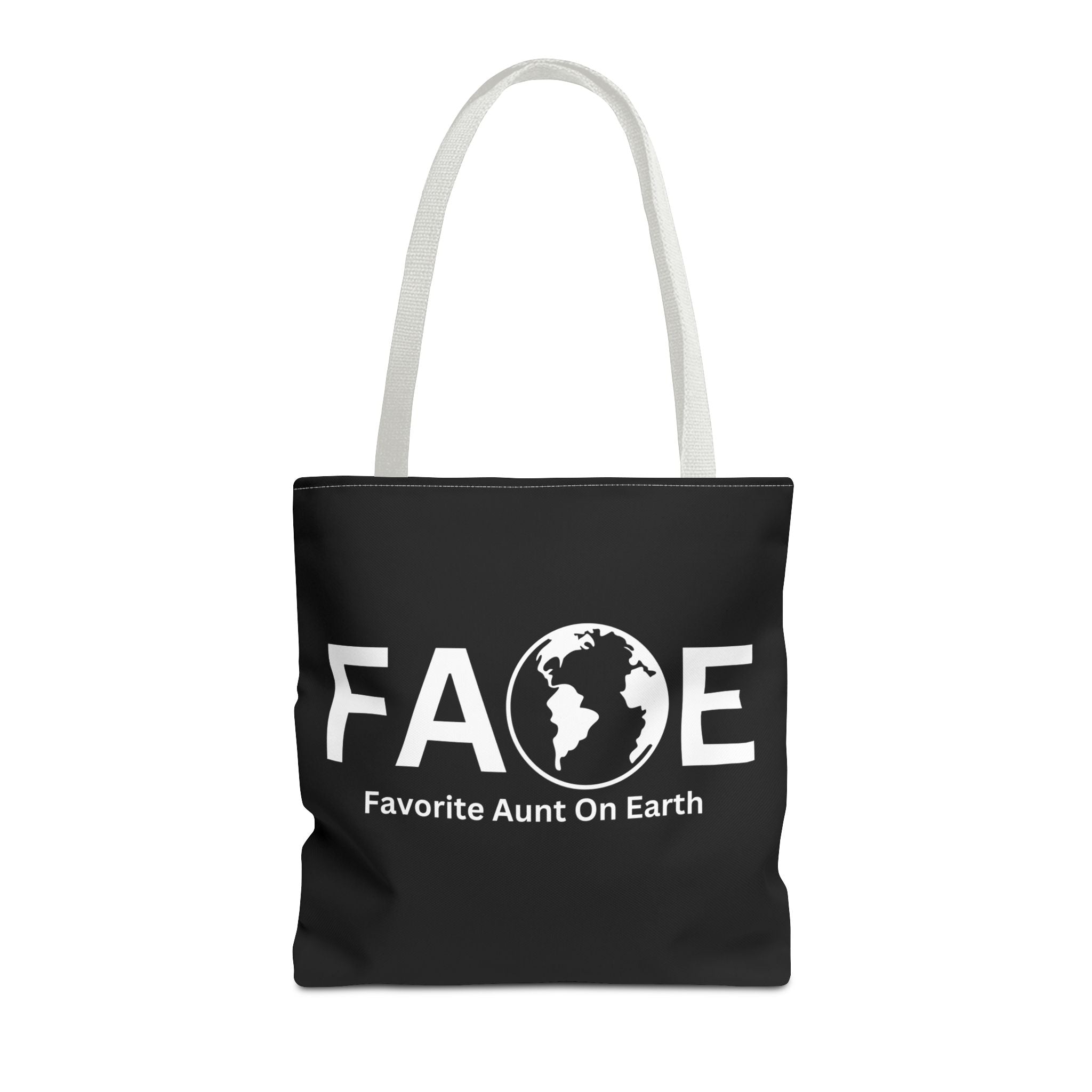 Favorite Aunt On Earth (FAOE) Tote Bag - Custom Printed Stylish and Functional Tote
