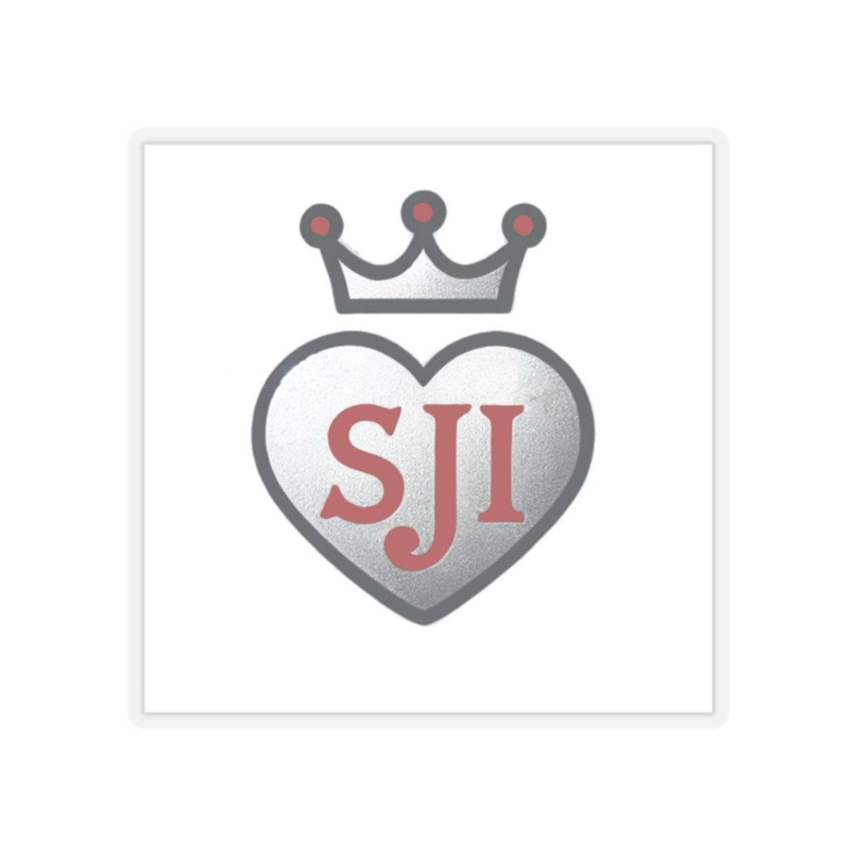 Senior Joy Initiative Logo Kiss-Cut Stickers - Custom Vinyl Stickers for Creative Decor