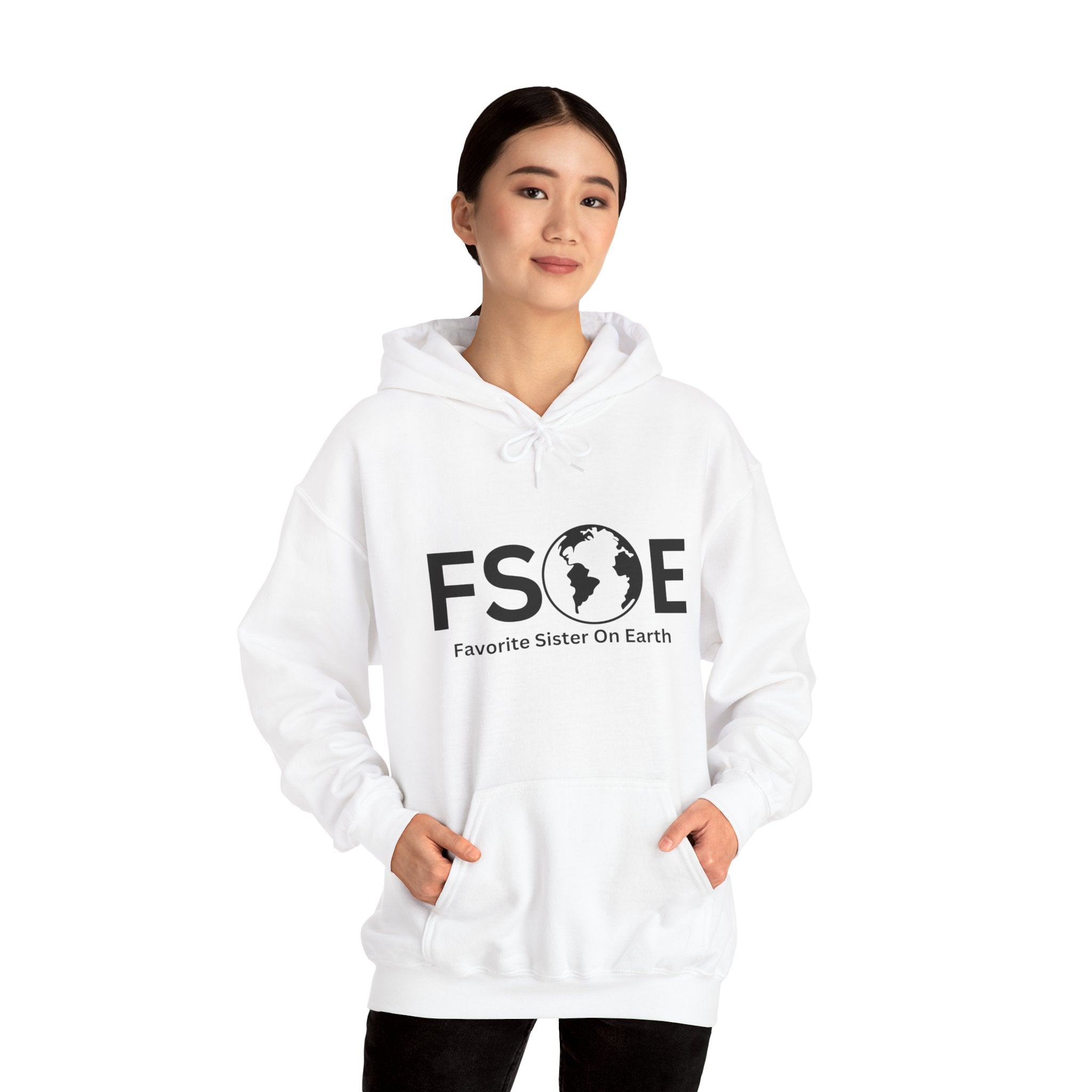 Favorite Sister On Earth (FSOE) - Unisex Heavy Blend Hooded Sweatshirt