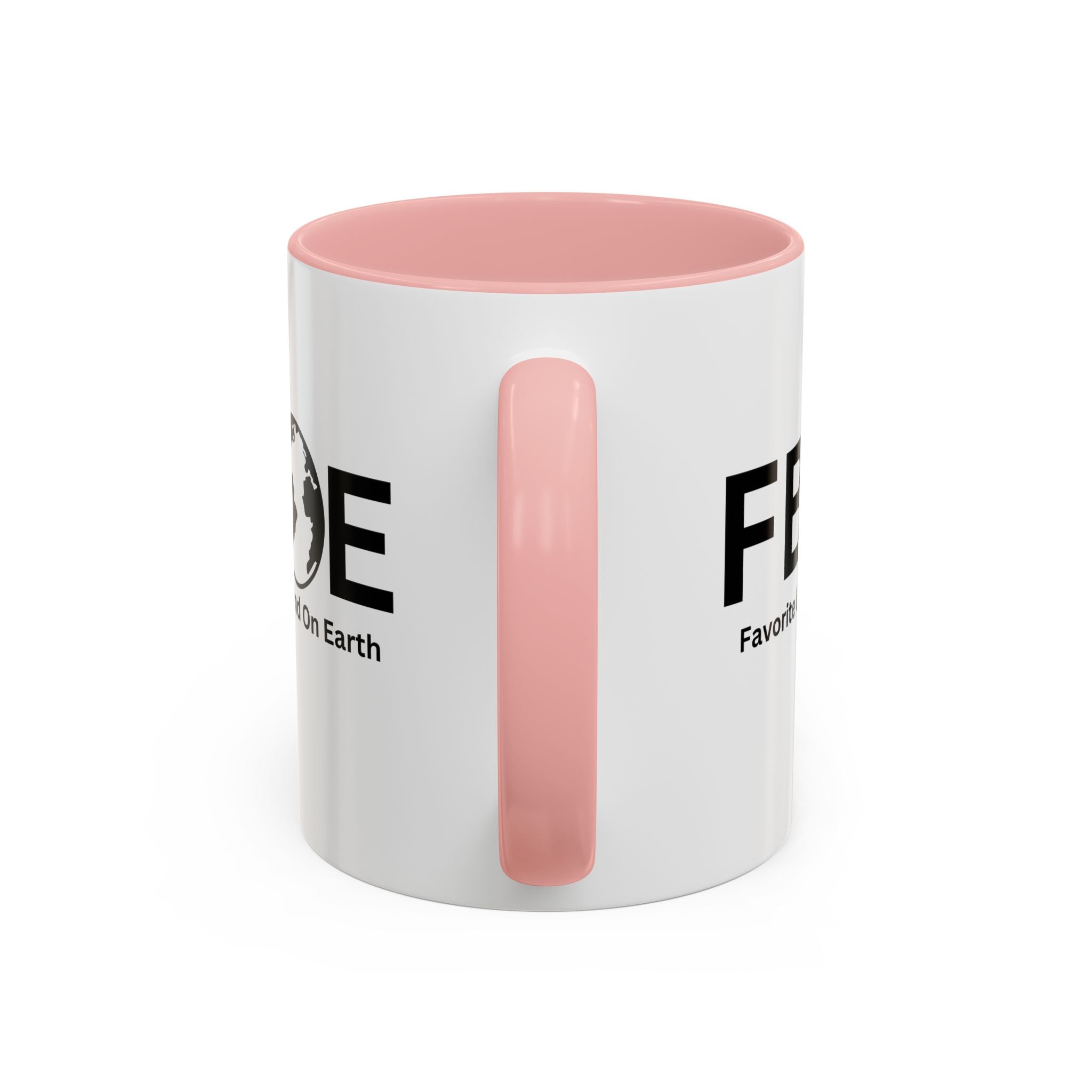 Favorite Boyfriend On Earth (FBOE) Accent Coffee Mug (11oz, 15oz)