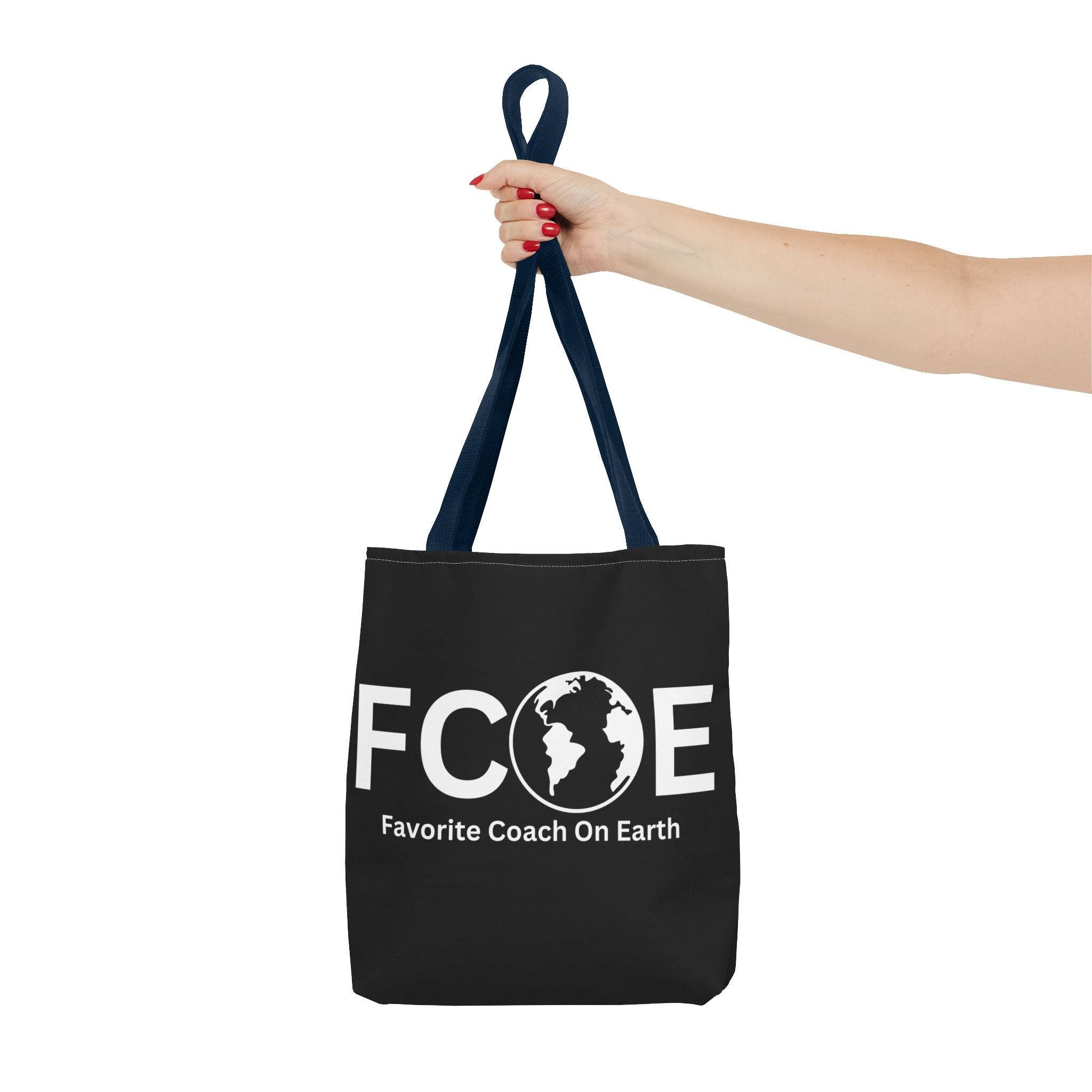 Favorite Coach On Earth (FCOE) Tote Bag - Custom Printed Stylish and Functional Tote