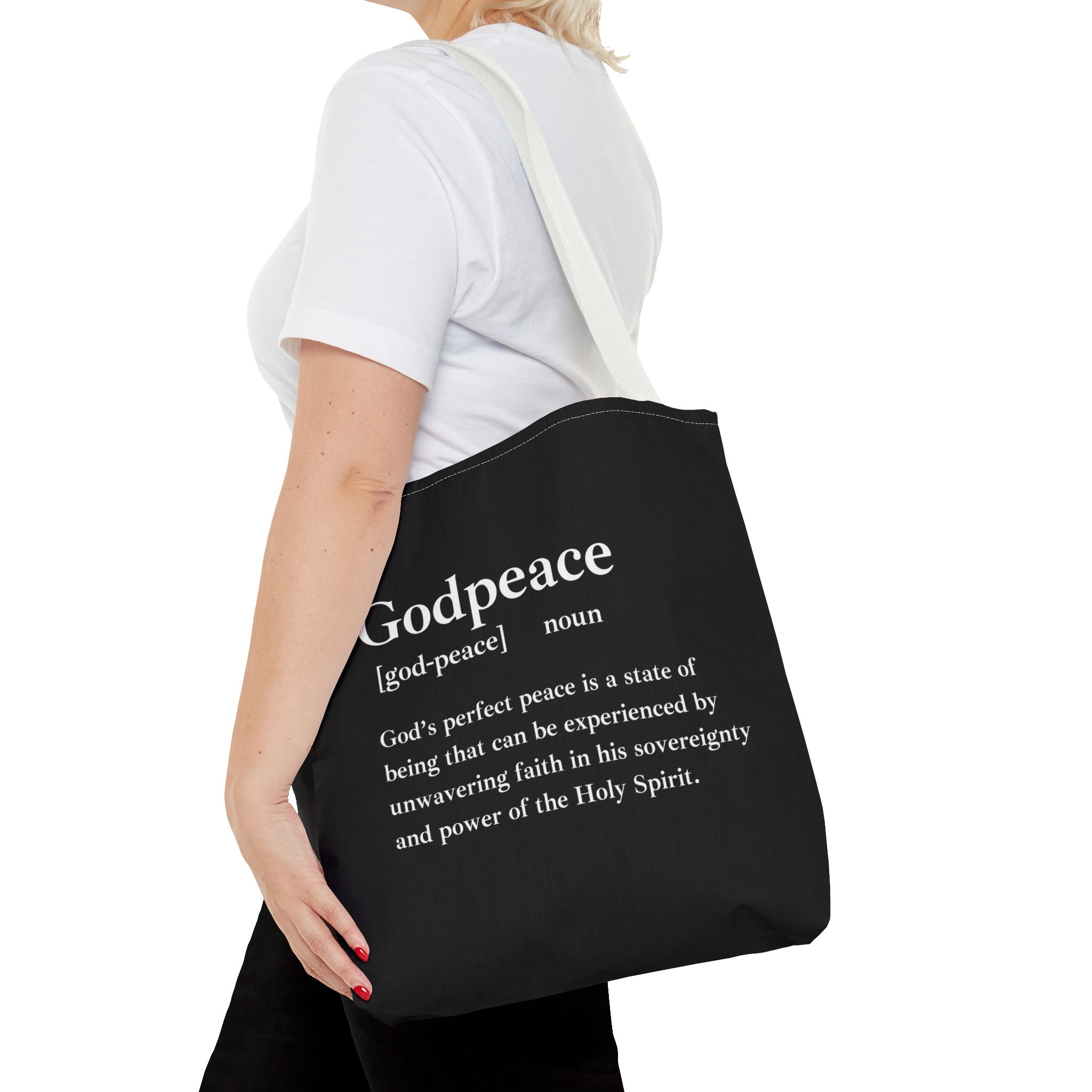 Godpeace Tote Bag - Custom Printed Stylish and Functional Tote