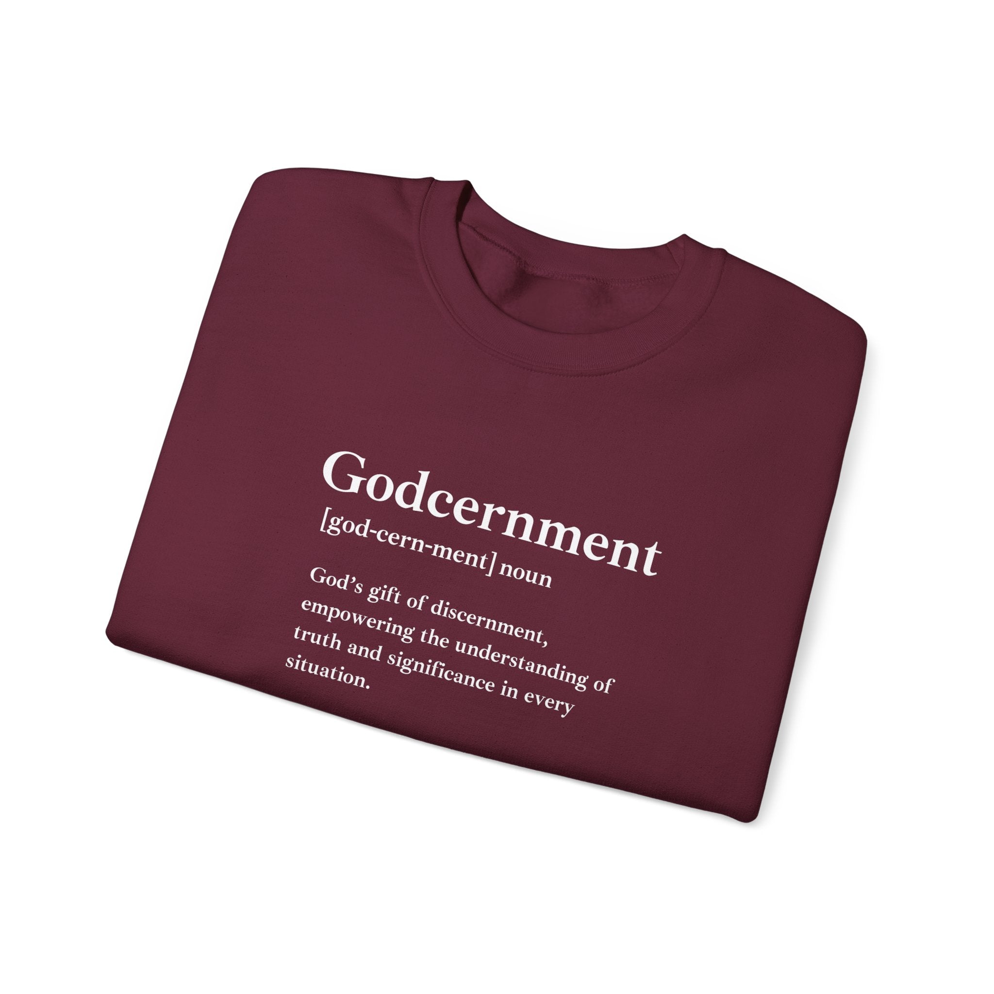 Godcernment Unisex Heavy Blend™ Crewneck Sweatshirt