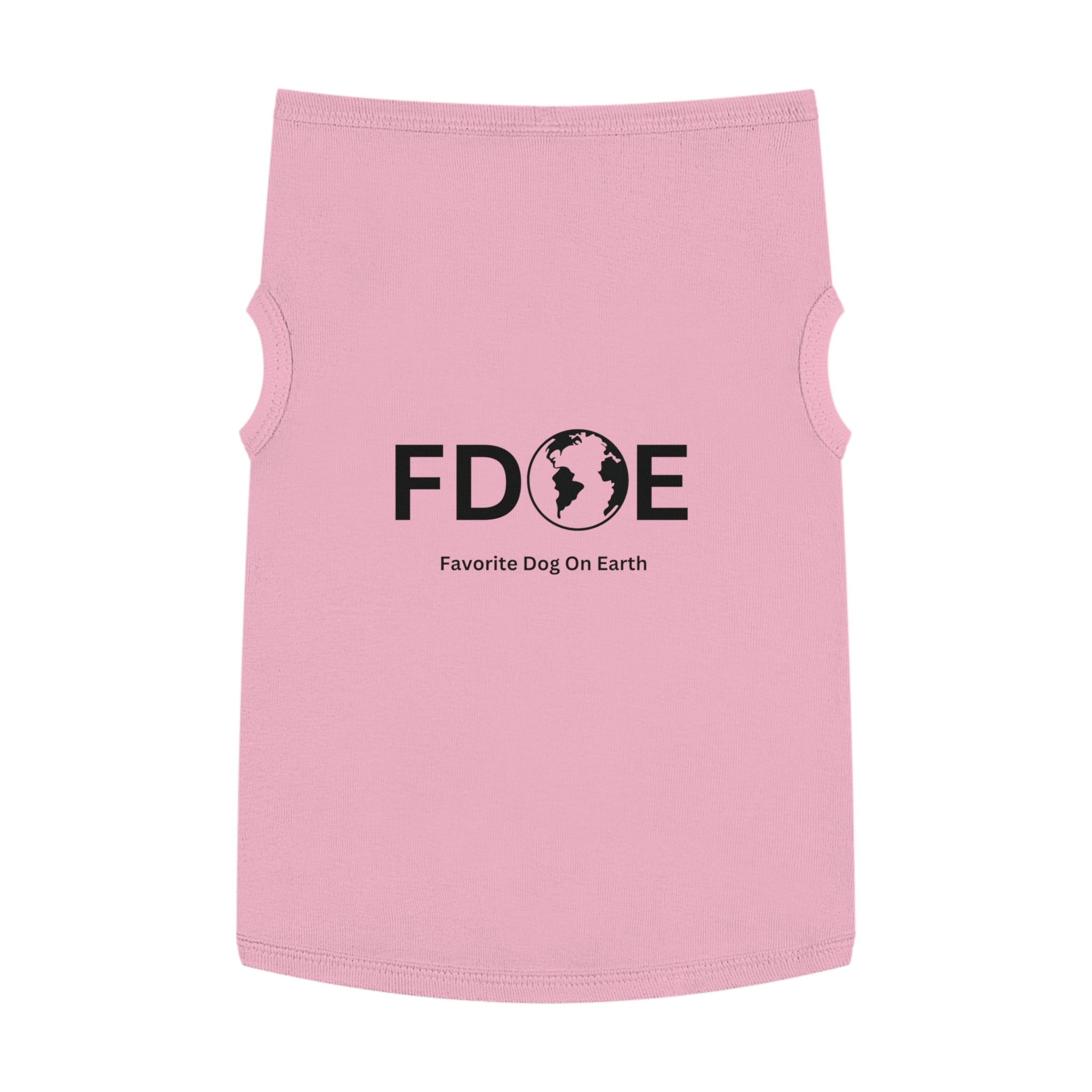 Favorite Dog On Earth (FDOE) - Custom Pet Tank Top