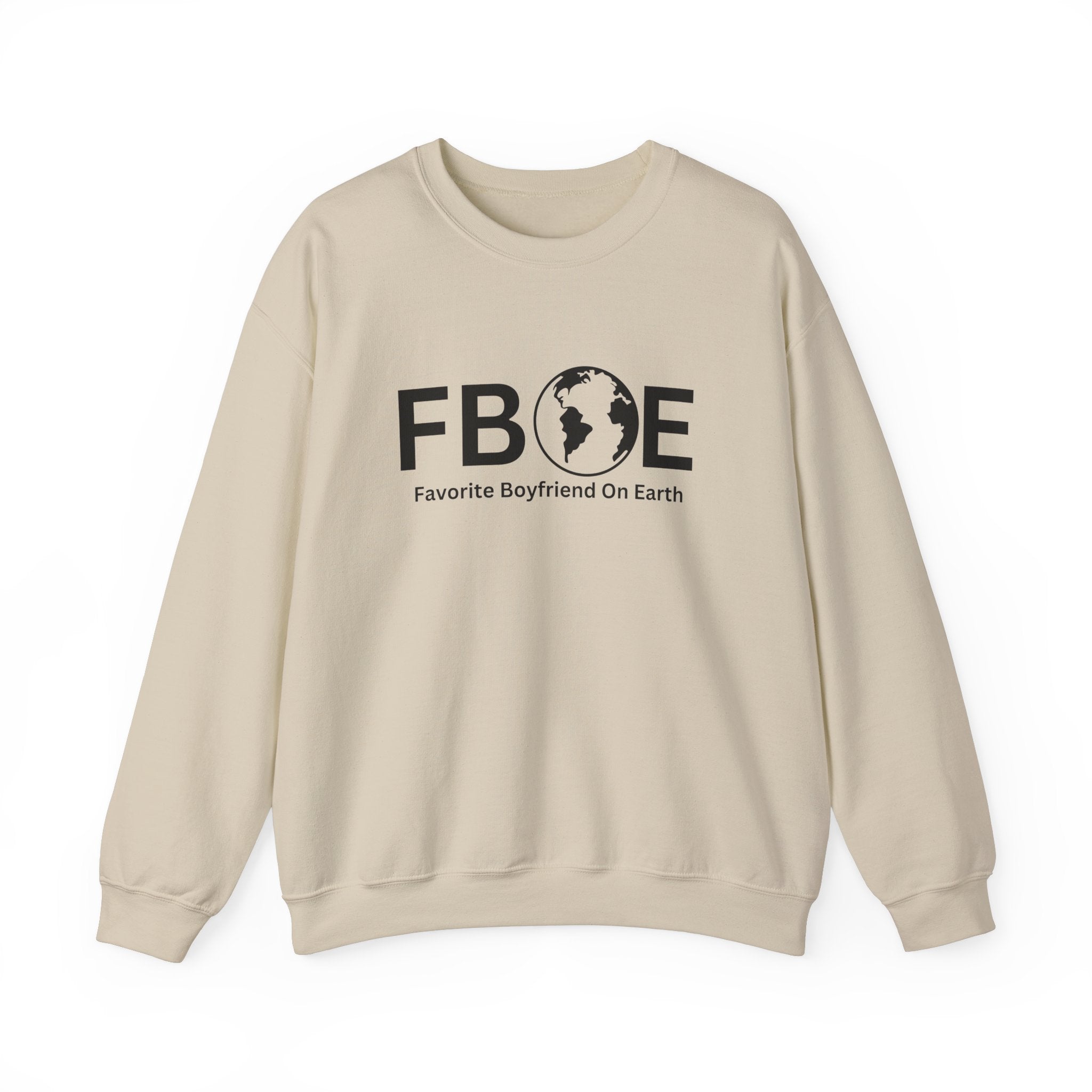 Favorite Boyfriend On Earth (FBOE) Unisex Heavy Blend™ Crewneck Sweatshirt – Cozy Cotton-Polyester Blend