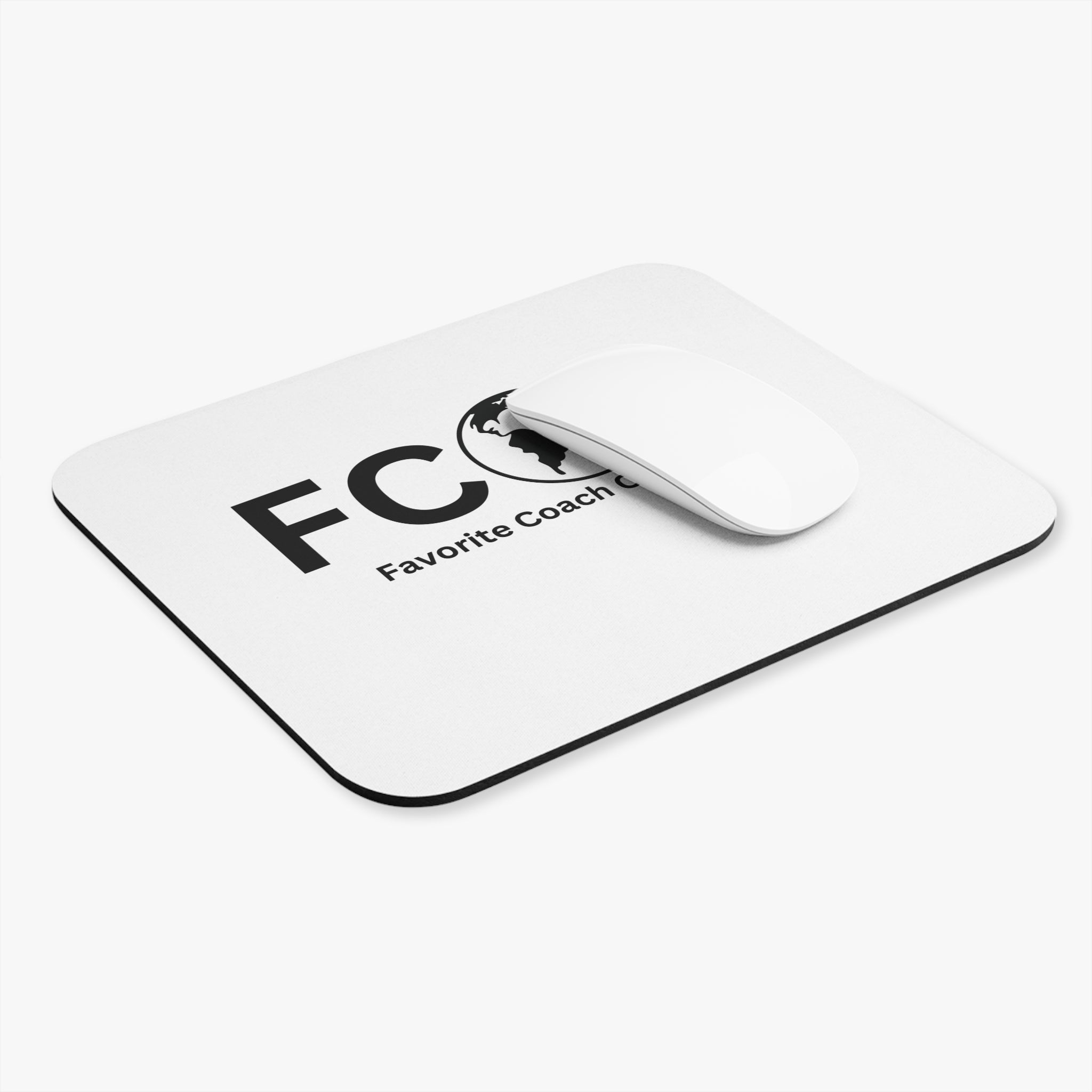 Favorite Coach On Earth (FCOE) Mouse Pad - Custom Personalized Gaming and Office Mouse Pad