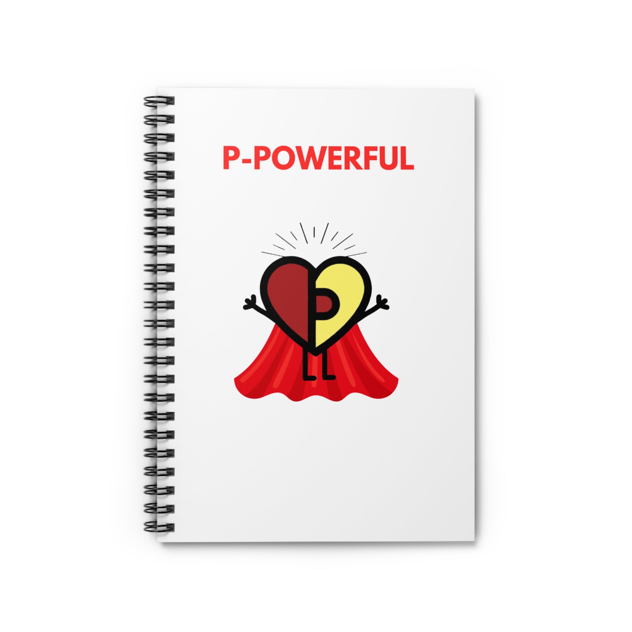 PJ Powerful Mascot Spiral Notebook - Ruled Line