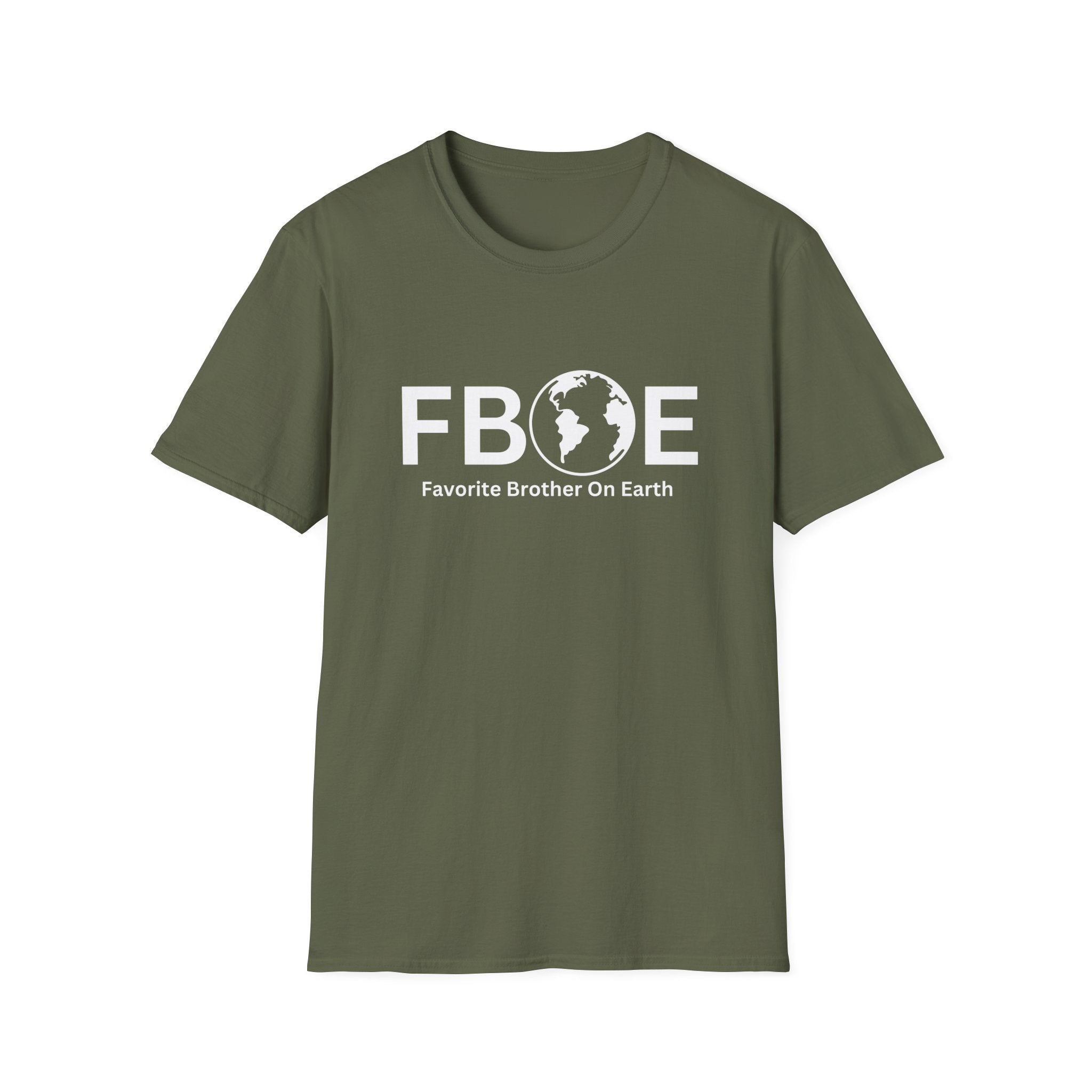 Favorite Brother On Earth (FBOE) Soft-Style Unisex T-Shirt – Comfortable & Durable