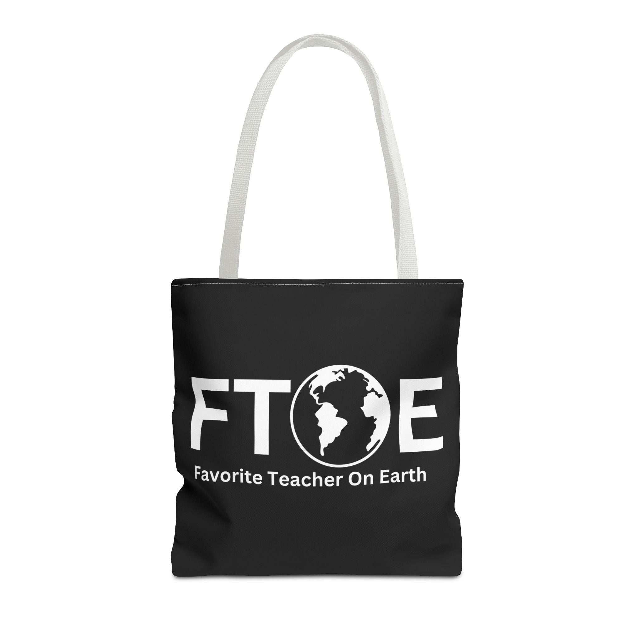 Favorite Teacher On Earth (FTOE) Tote Bag - Custom Printed Stylish and Functional Tote