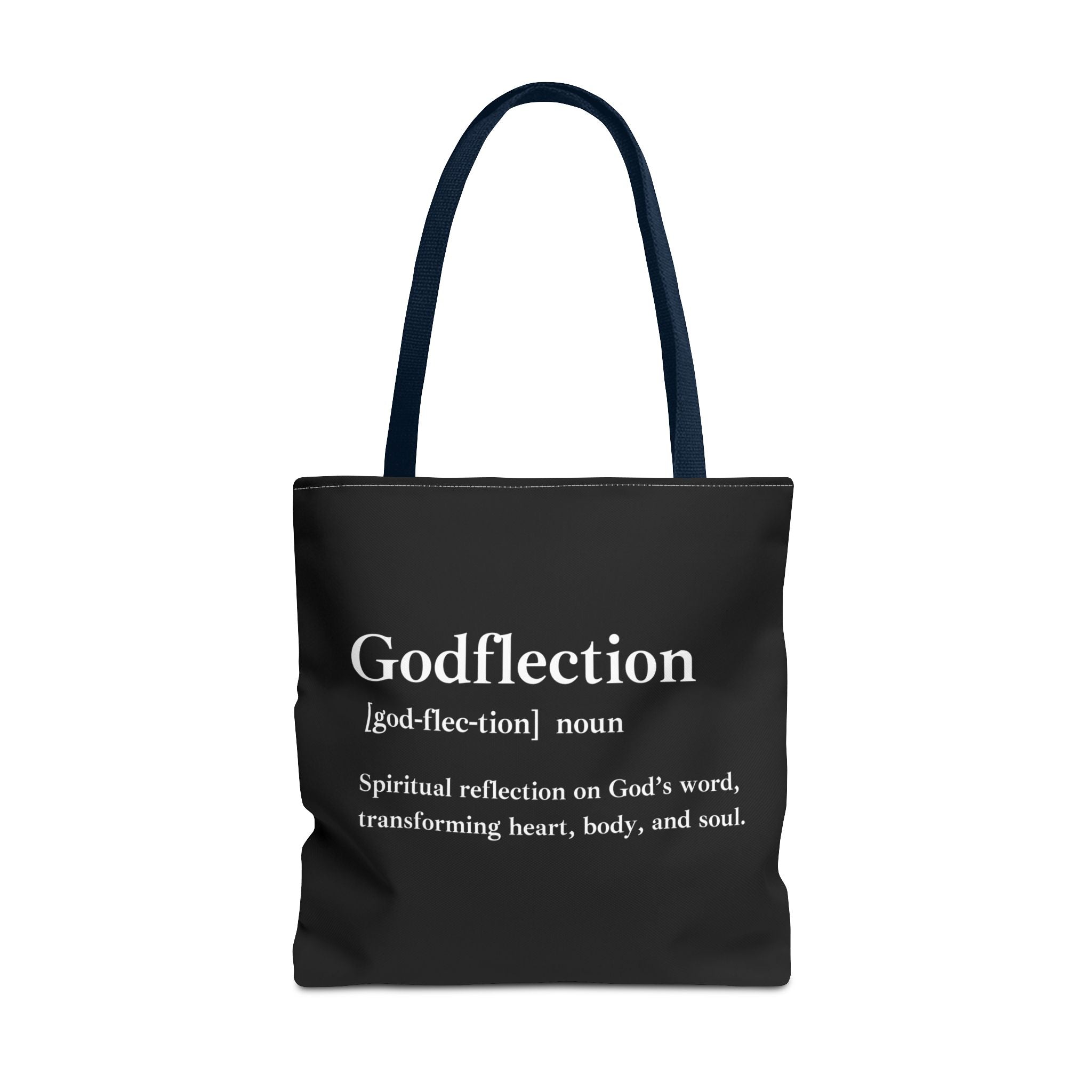Godflection Tote Bag - Custom Printed Stylish and Functional Tote
