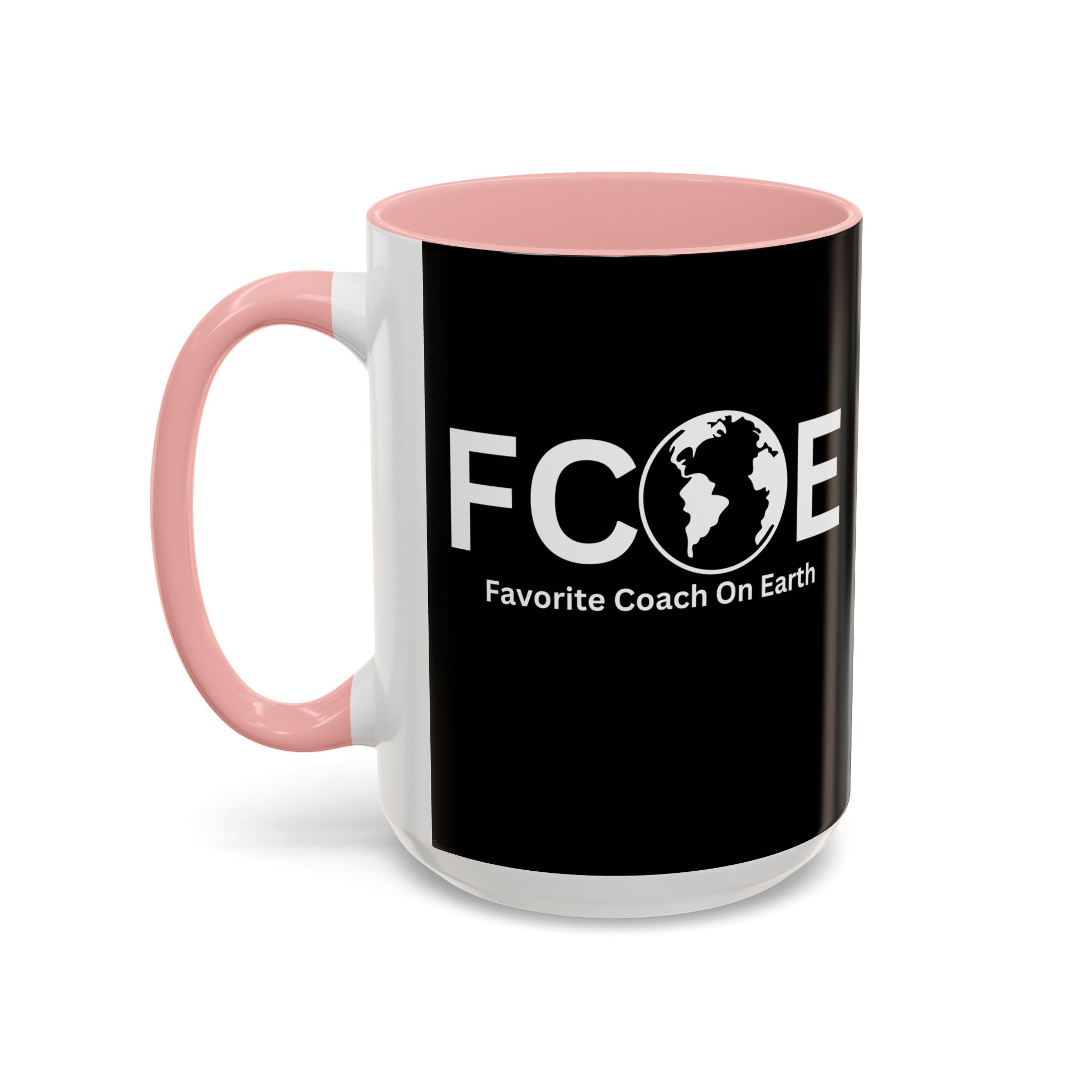 Favorite Coach On Earth (FCOE) Accent Coffee Mug (11oz, 15oz)