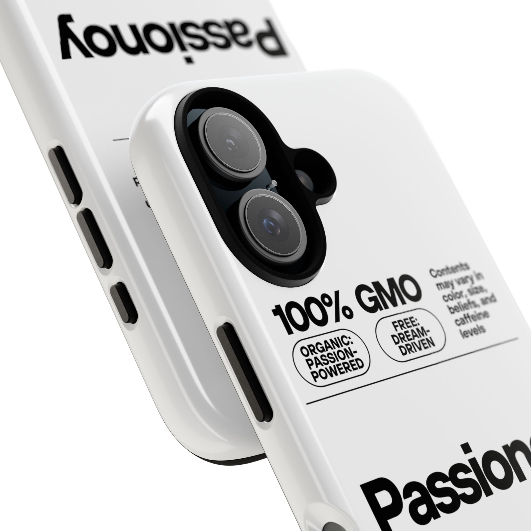 Passionoy Label Tough Cases - Custom Protective Phone Cases for iPhone, Samsung Galaxy, and Google Pixel