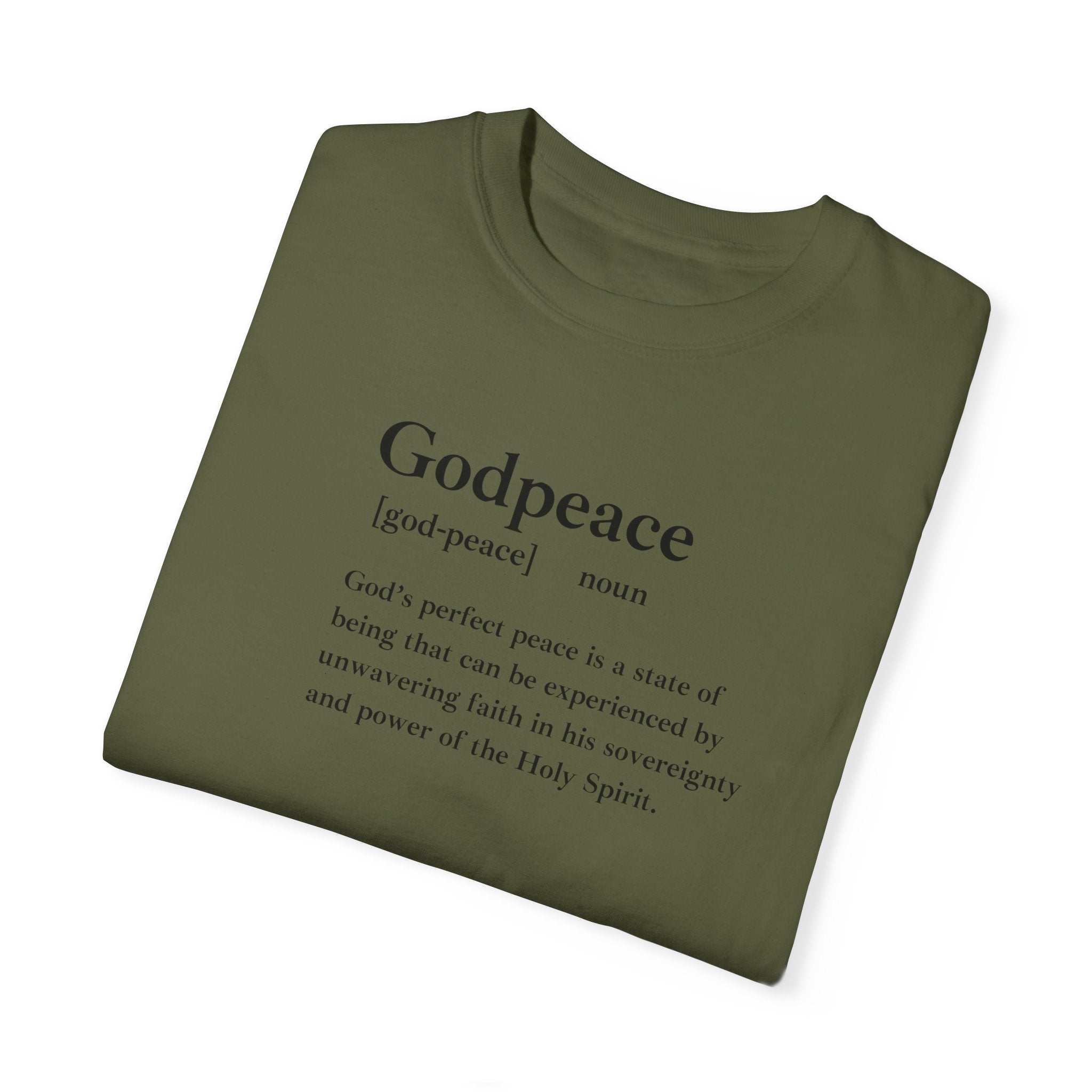 Godpeace T-Shirt – Comfort Colors 1717 Garment-Dyed Tee