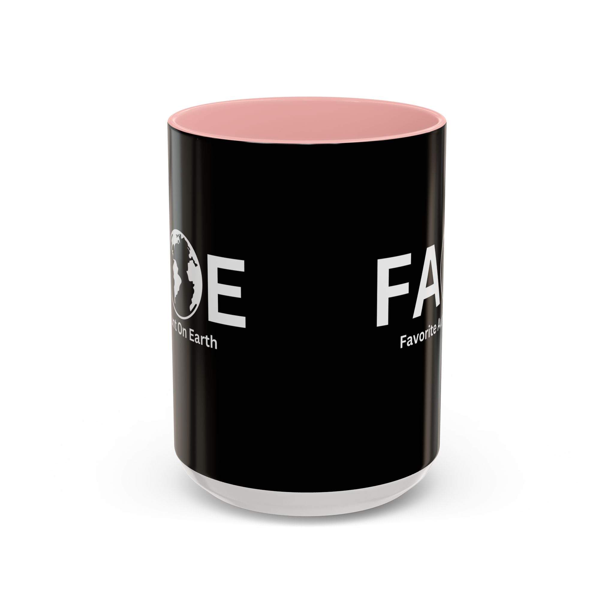 Favorite Aunt On Earth (FAOE) Accent Coffee Mug (11oz, 15oz)