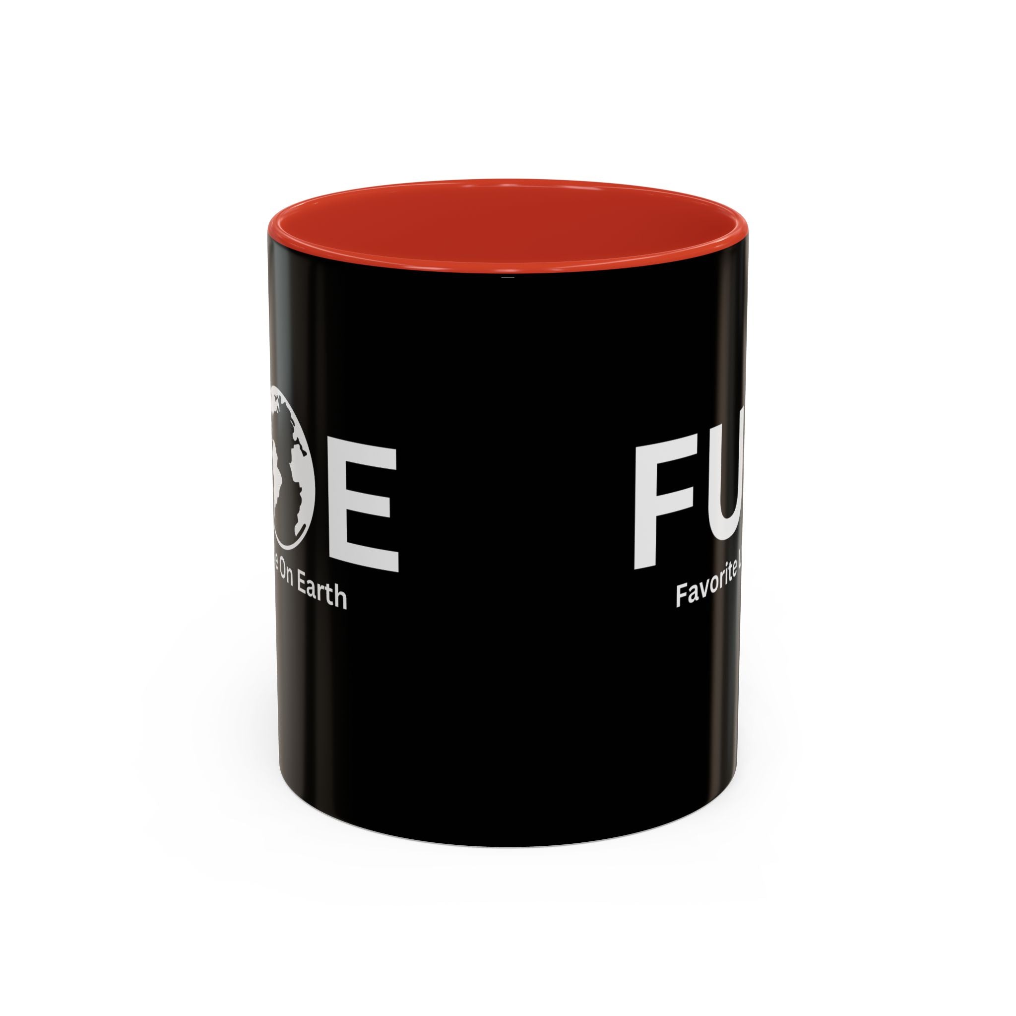 Favorite Uncle On Earth (FUOE) Accent Coffee Mug (11oz, 15oz)
