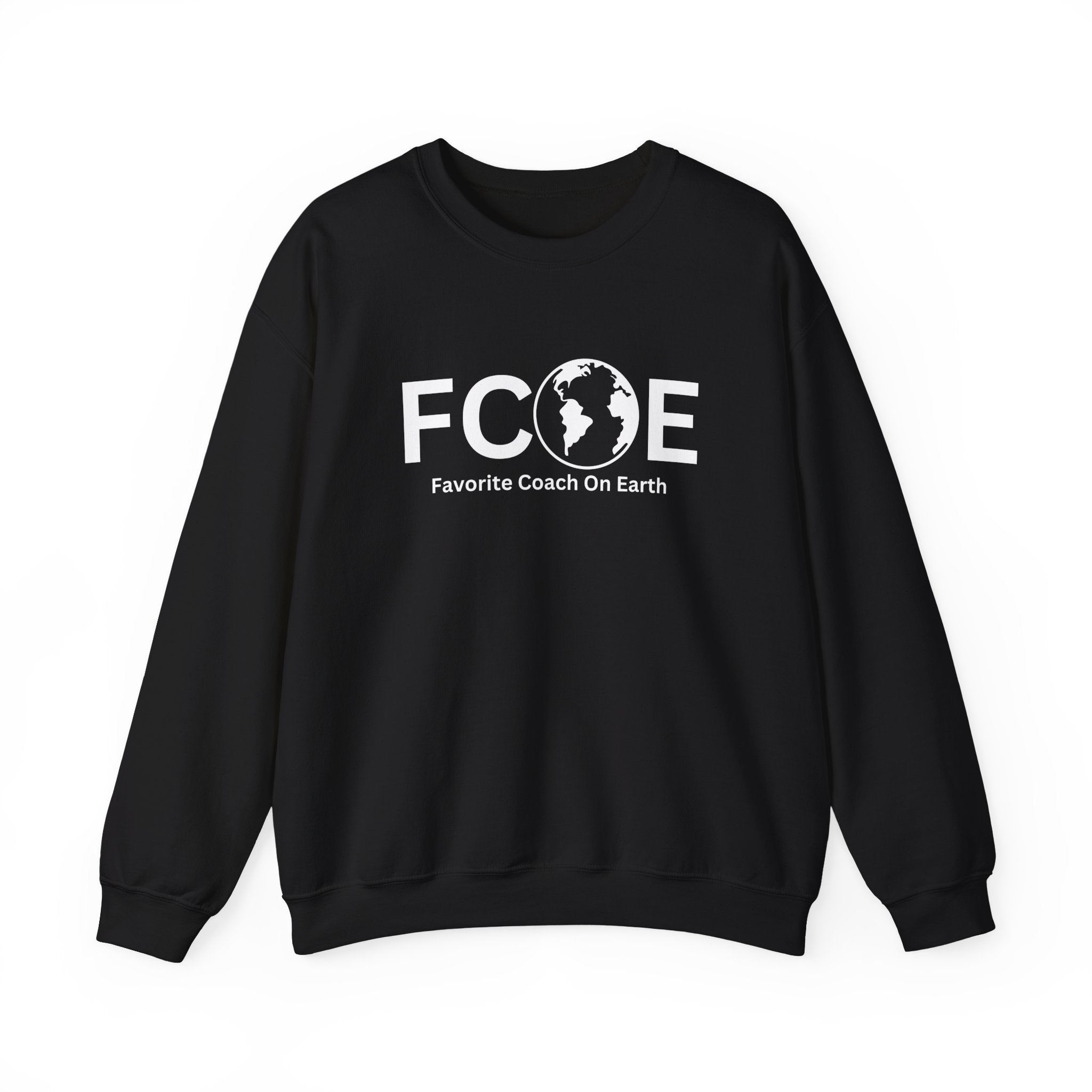 Favorite Coach On Earth (FCOE) Crewneck Sweatshirt – Cozy & Durable