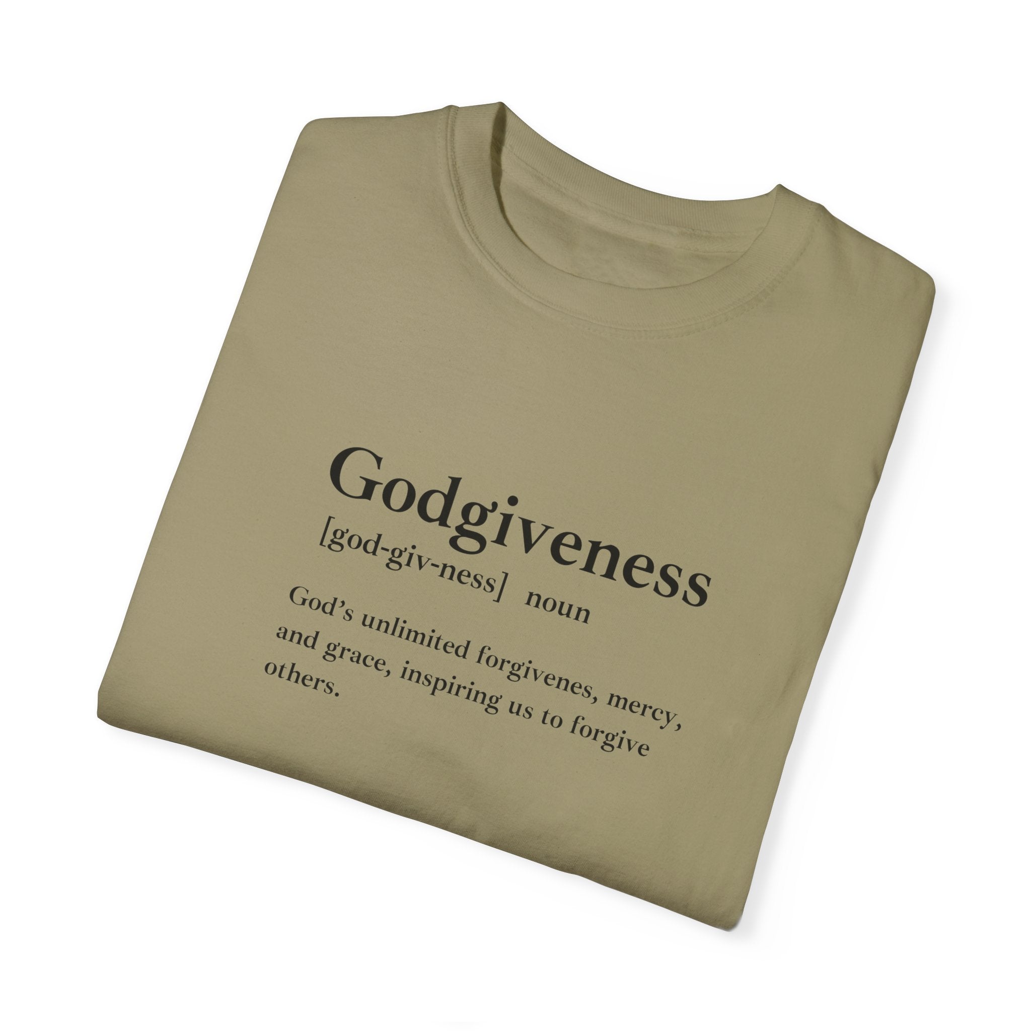 Godgiveness T-Shirt – Comfort Colors 1717 Garment-Dyed Tee