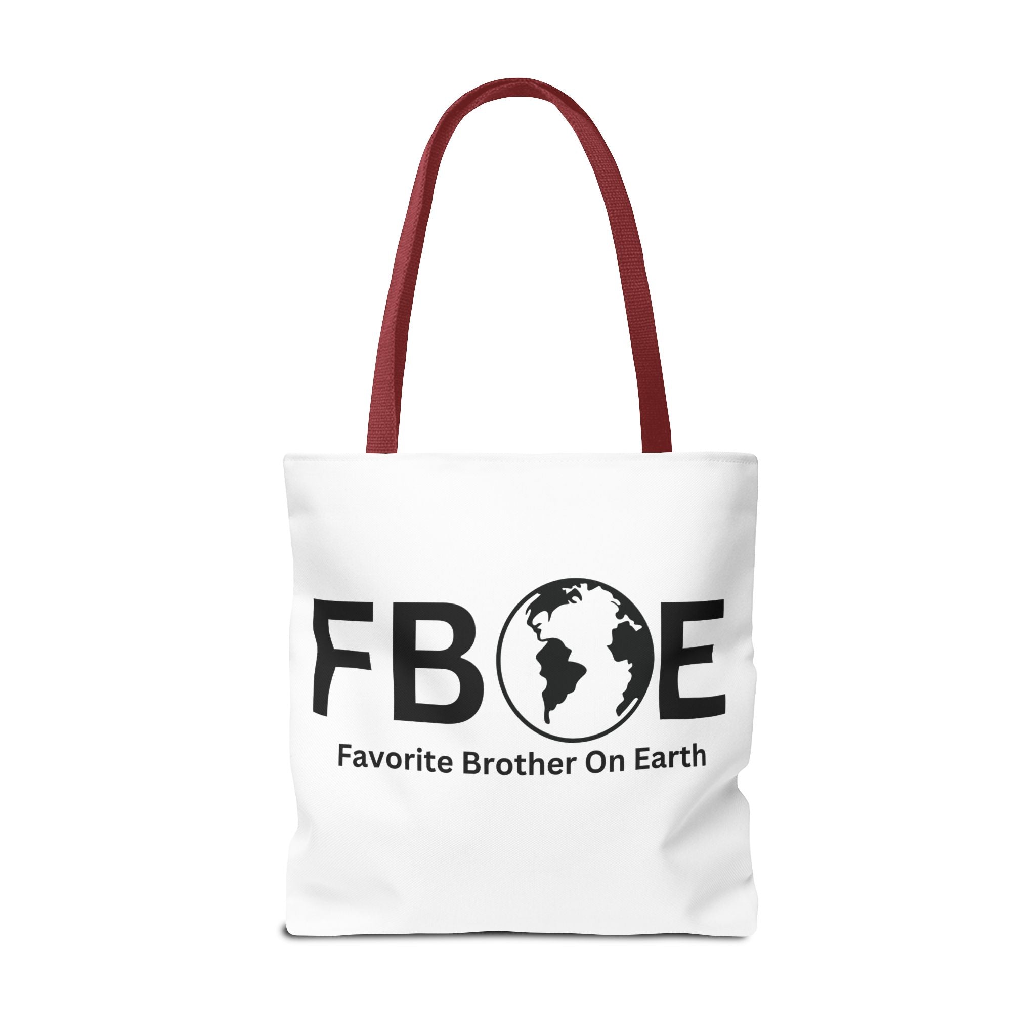 Favorite Brother On Earth (FBOE) Tote Bag - Custom Printed Stylish and Functional Tote