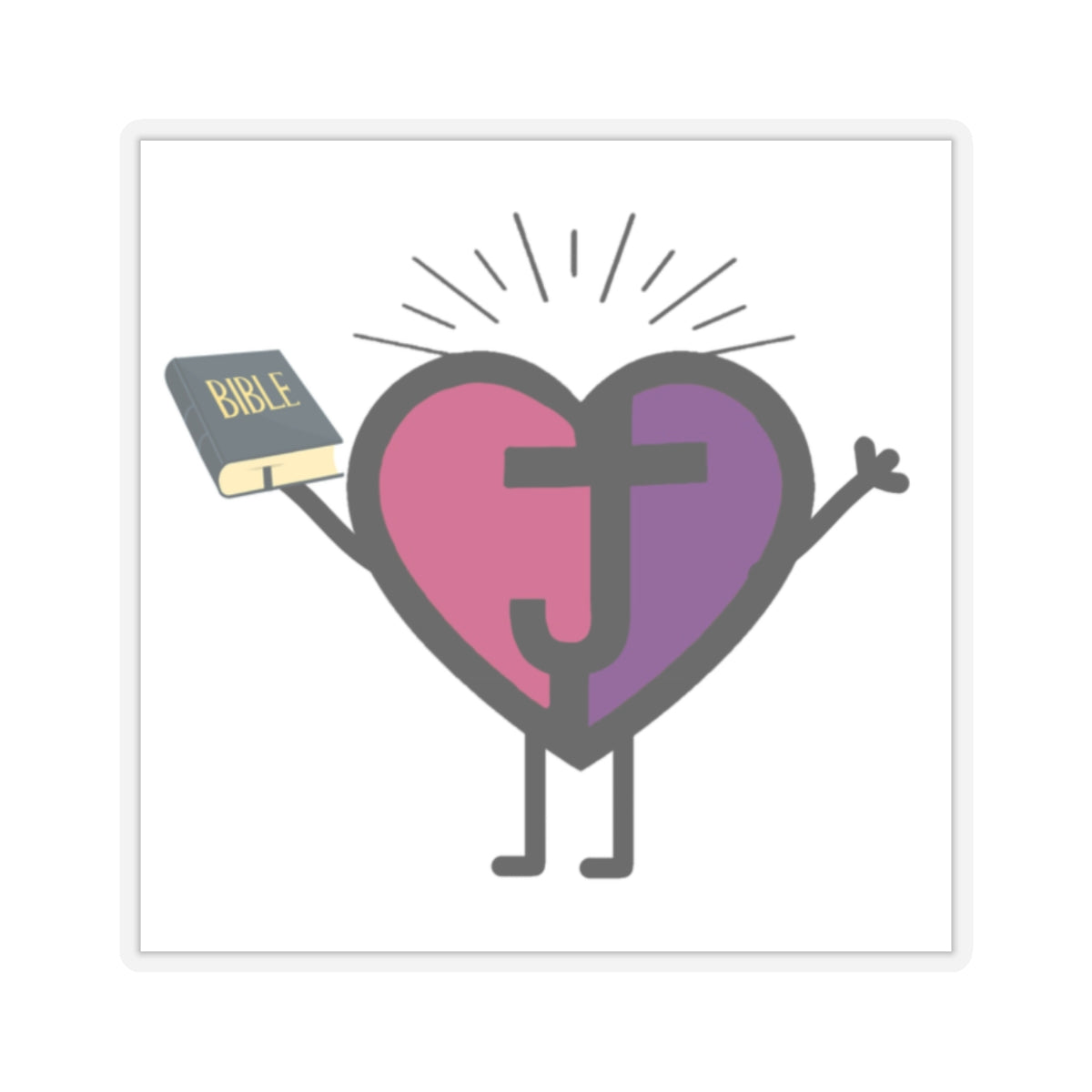 Joy Passionoy Mascot Kiss-Cut Stickers - Custom Vinyl Stickers for Creative Decor