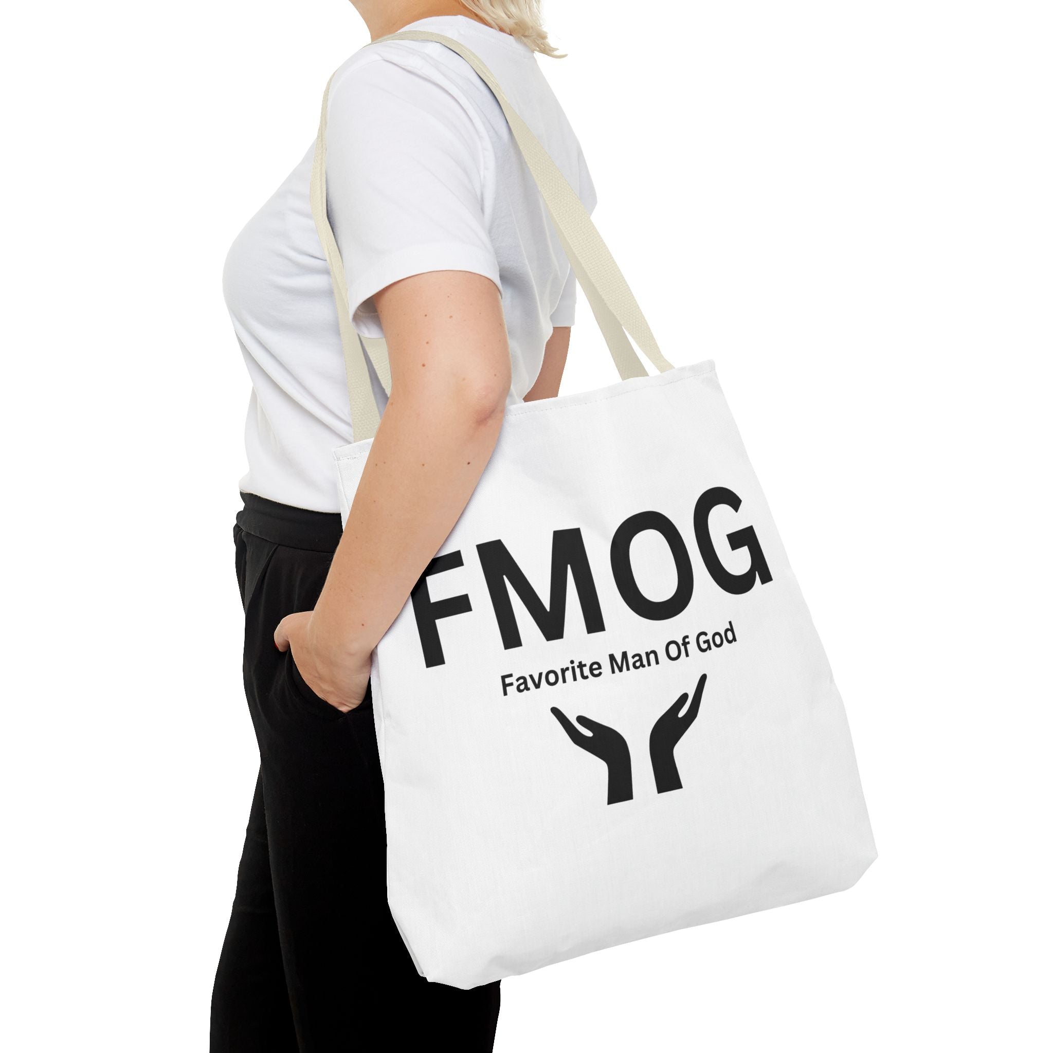 Favorite Man of God Tote Bag (FMOG) Tote Bag - Custom Printed Stylish and Functional Tote