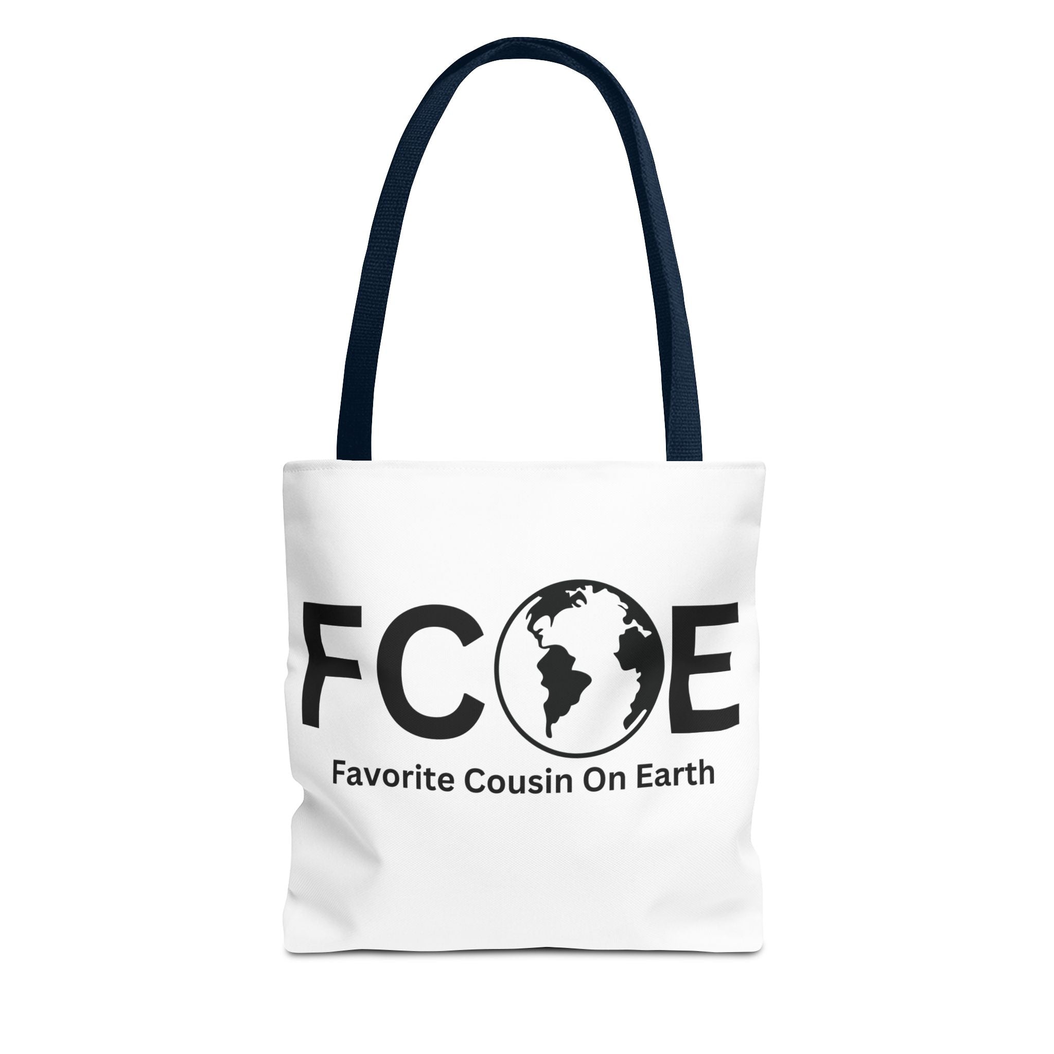 Favorite Cousin On Earth (FCOE) Tote Bag - Custom Printed Stylish and Functional Tote
