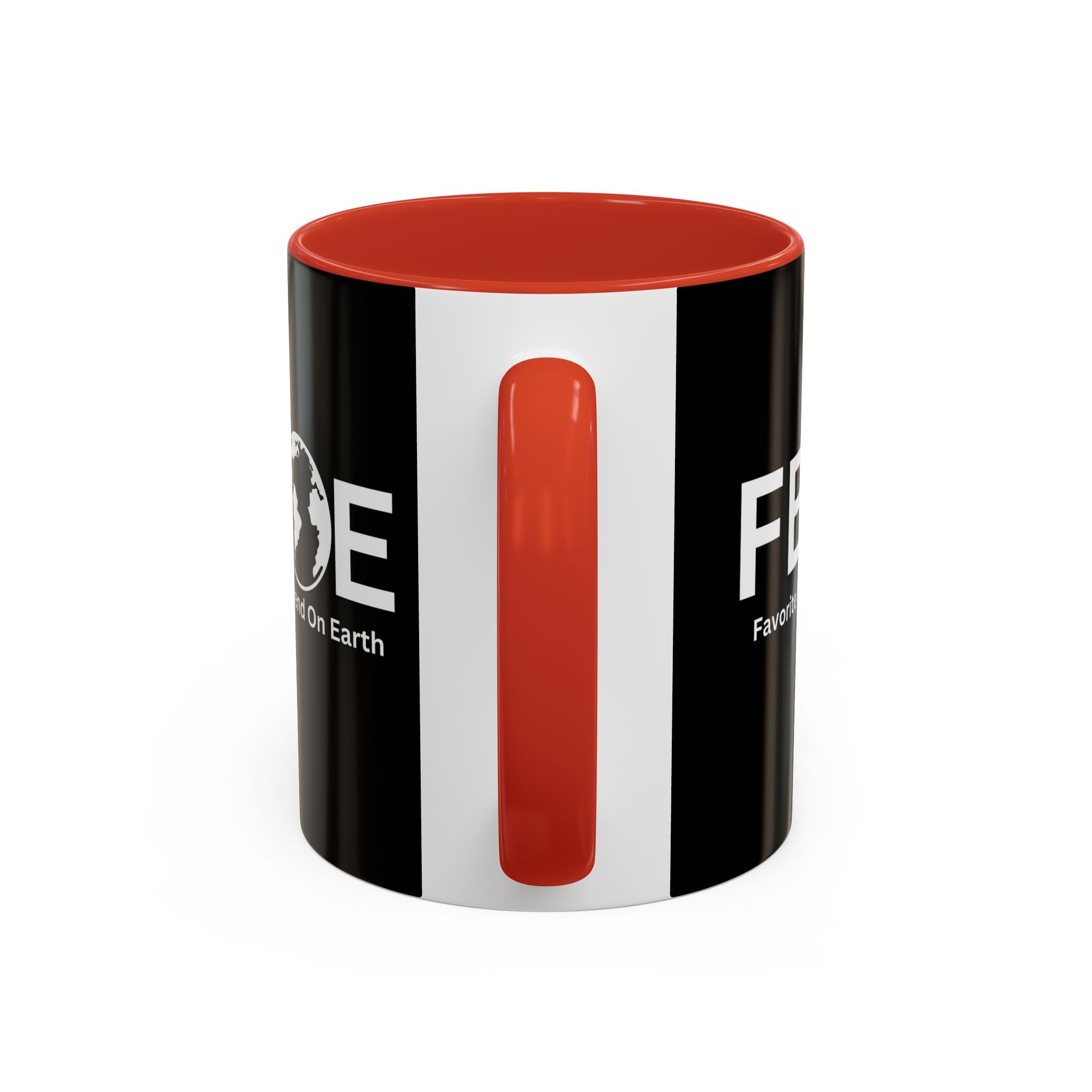 Favorite Boyfriend On Earth (FBOE) Accent Coffee Mug (11oz, 15oz)