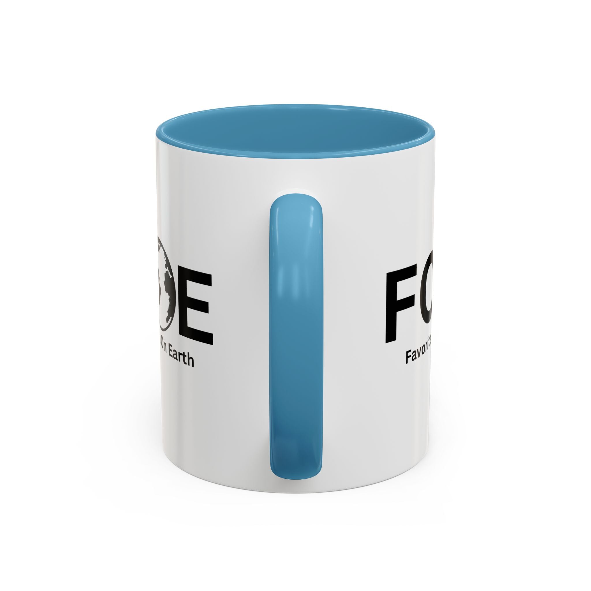 Favorite Coach On Earth (FCOE) Accent Coffee Mug (11oz, 15oz)