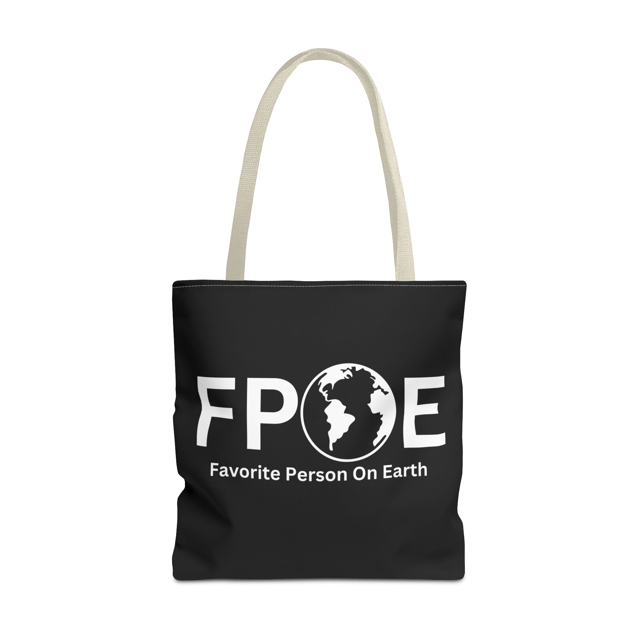 Favorite Person On Earth (FPOE) Tote Bag - Custom Printed Stylish and Functional Tote