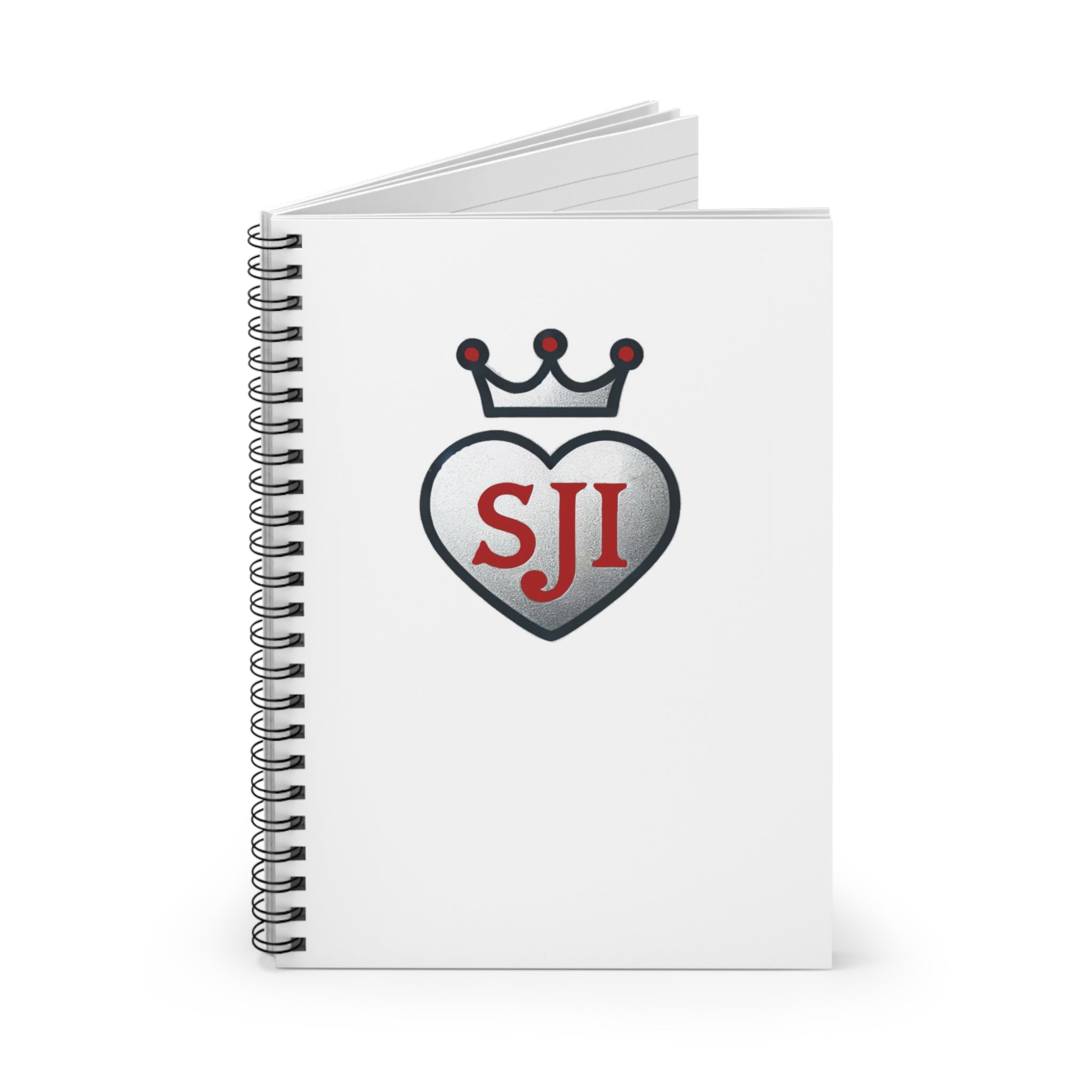 Senior Joy Initiative Logo Spiral Notebook - 118 Page Ruled Line Notebook for Everyday Use