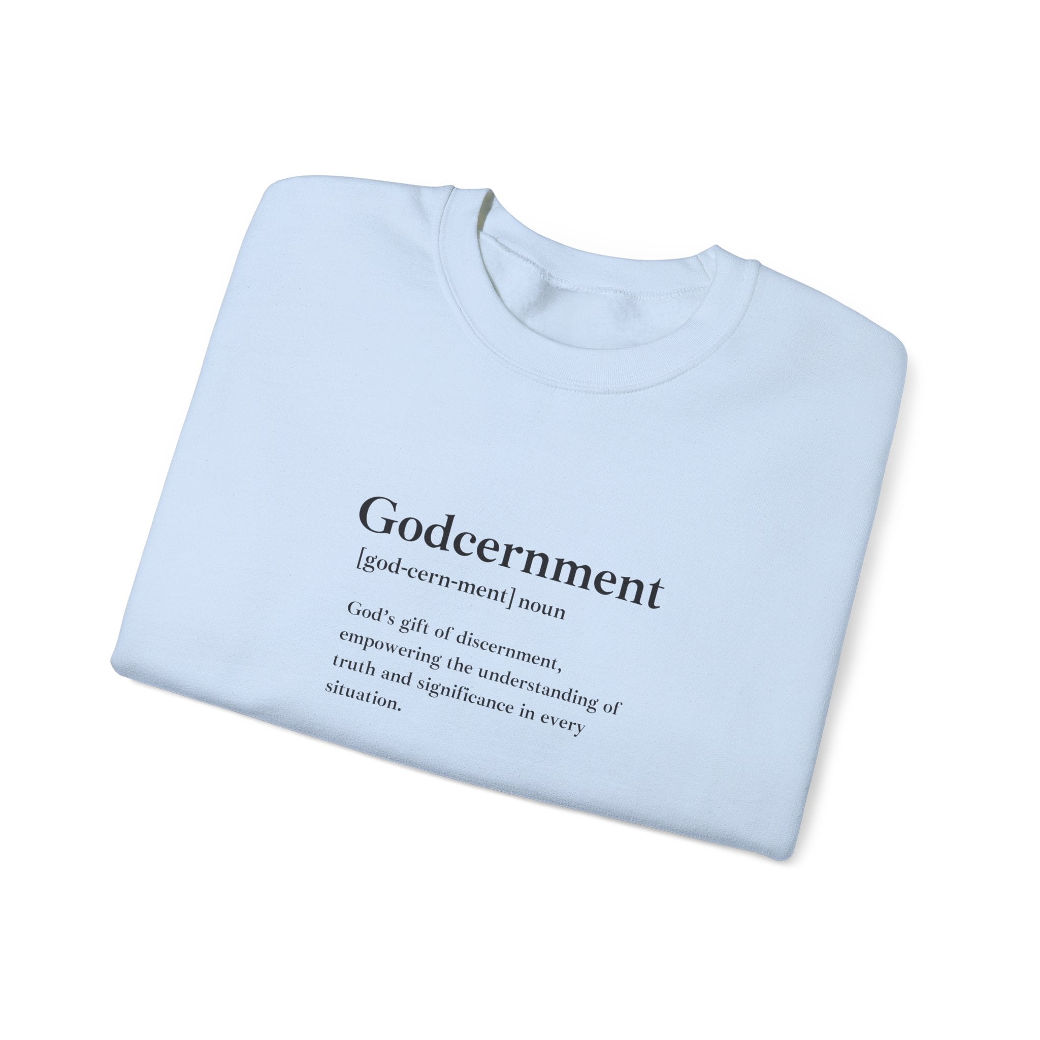 Godcernment Unisex Heavy Blend™ Crewneck Sweatshirt