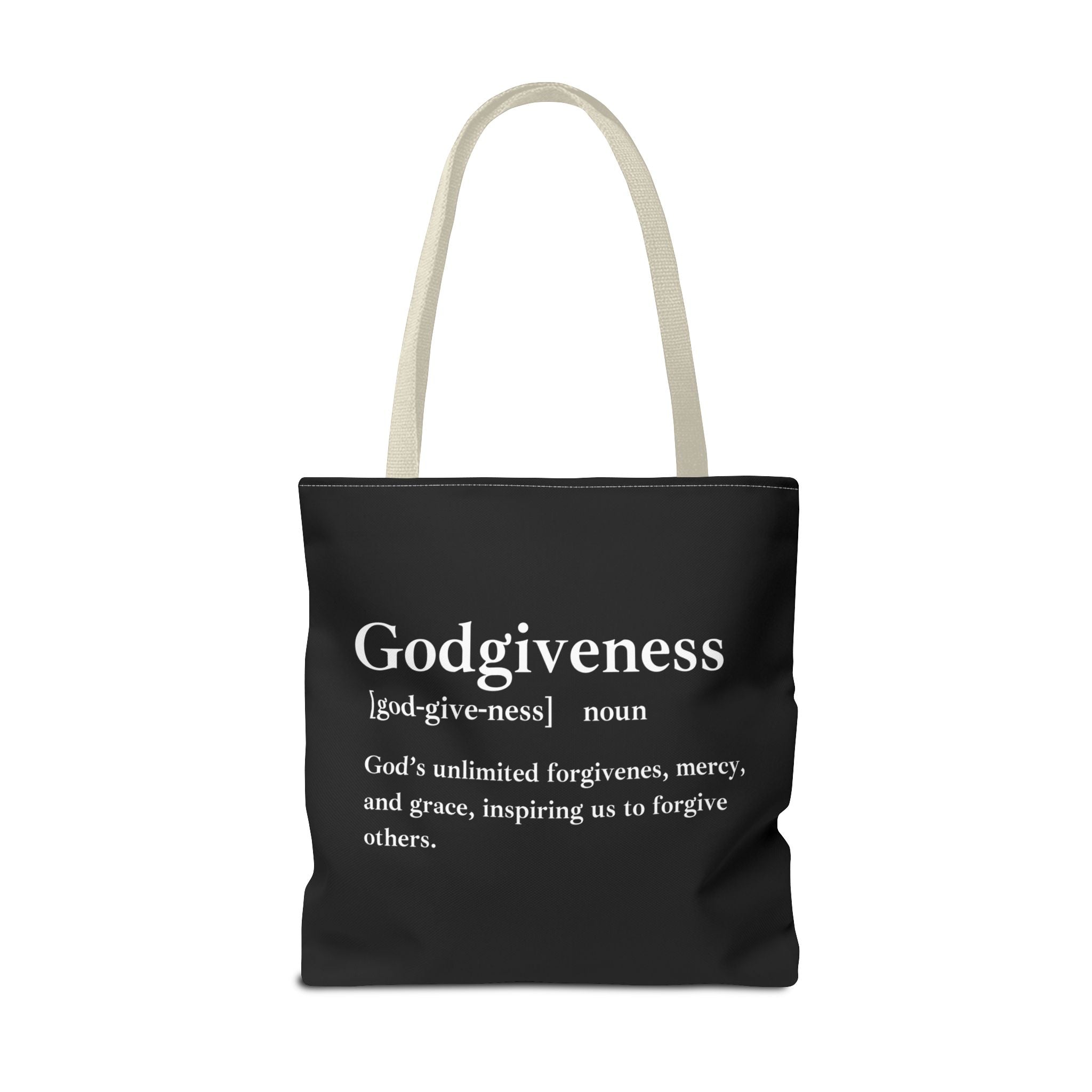 Godgiveness Tote Bag - Custom Printed Stylish and Functional Tote