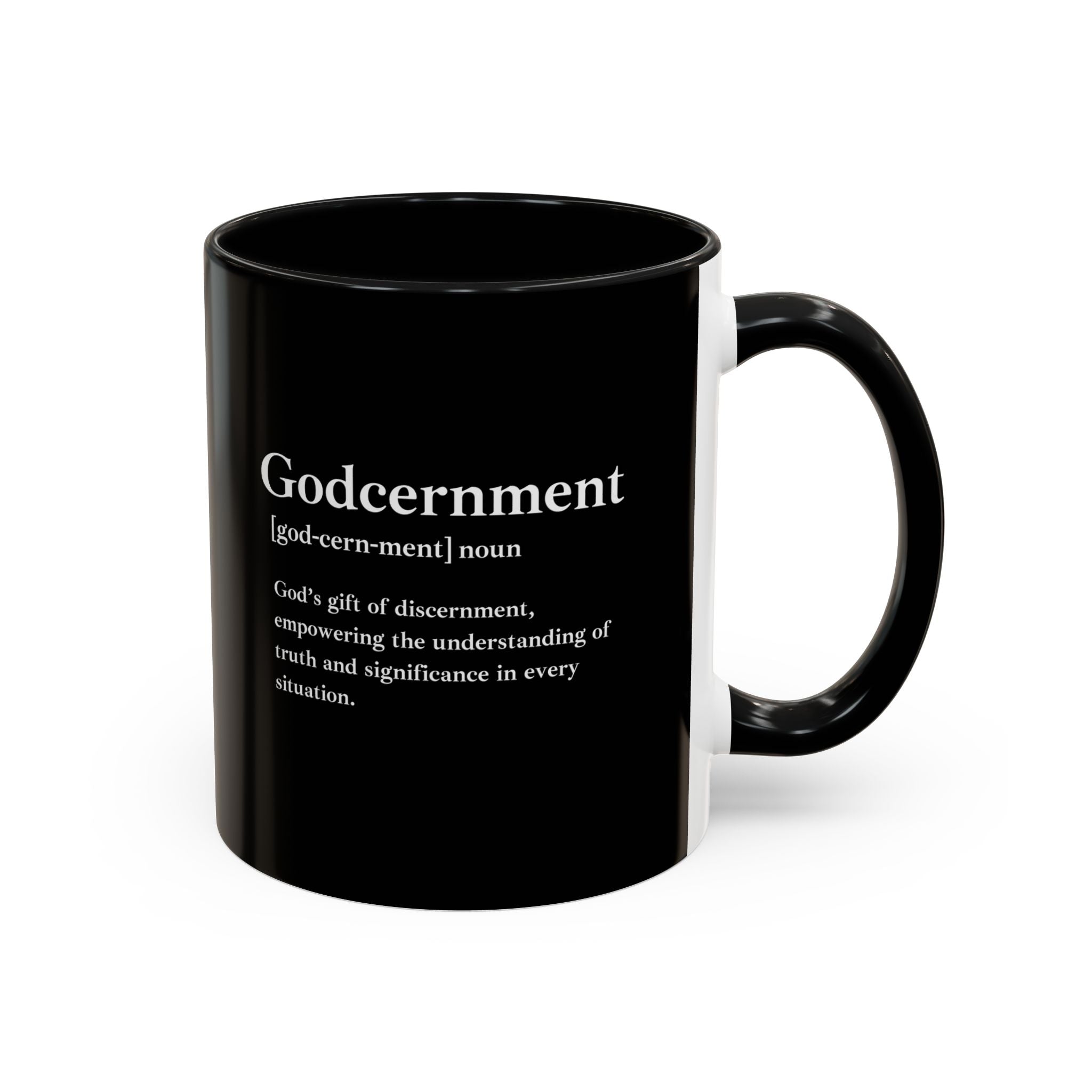 Godcernment Accent Coffee Mug (11oz, 15oz)