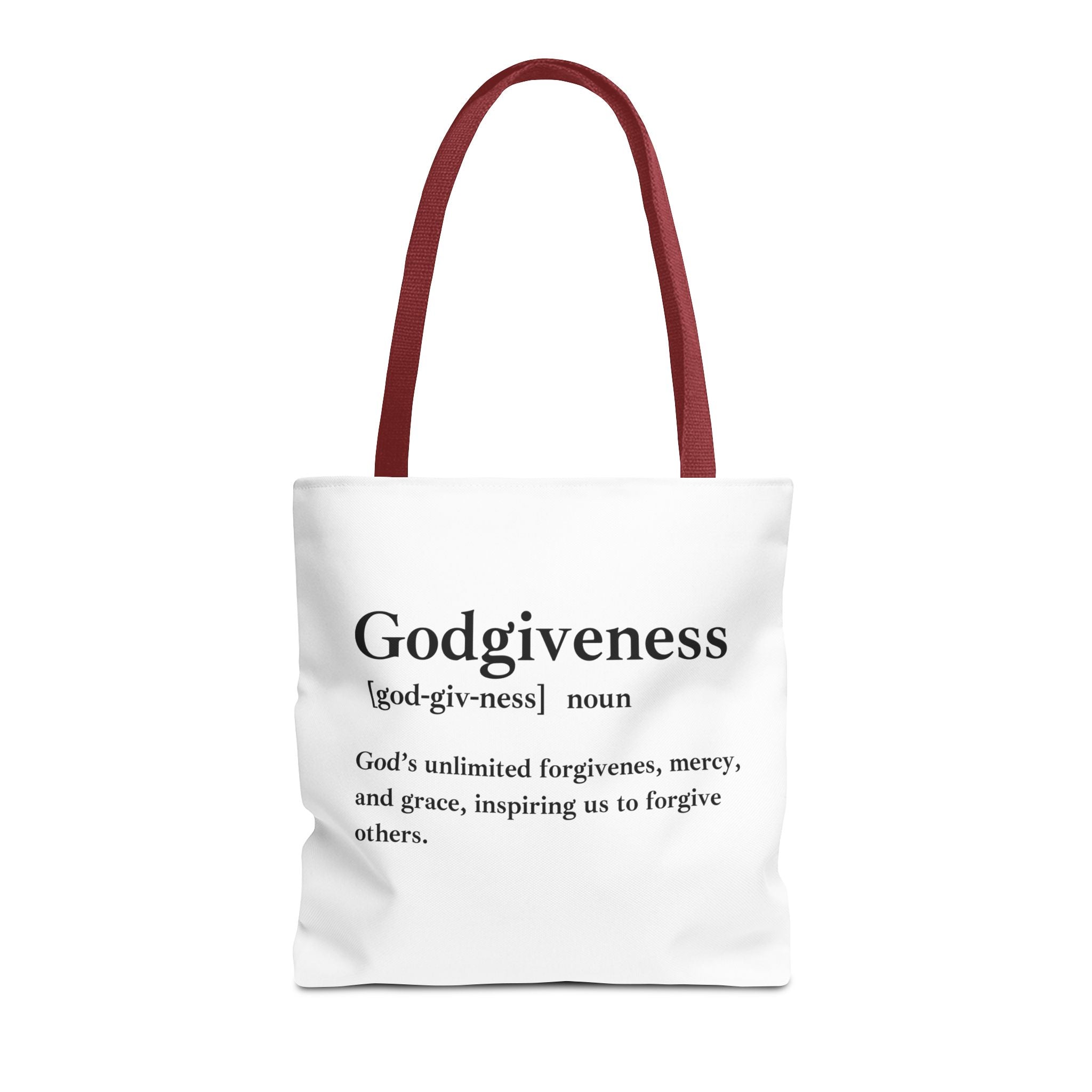 Godgiveness Tote Bag - Custom Printed Stylish and Functional Tote