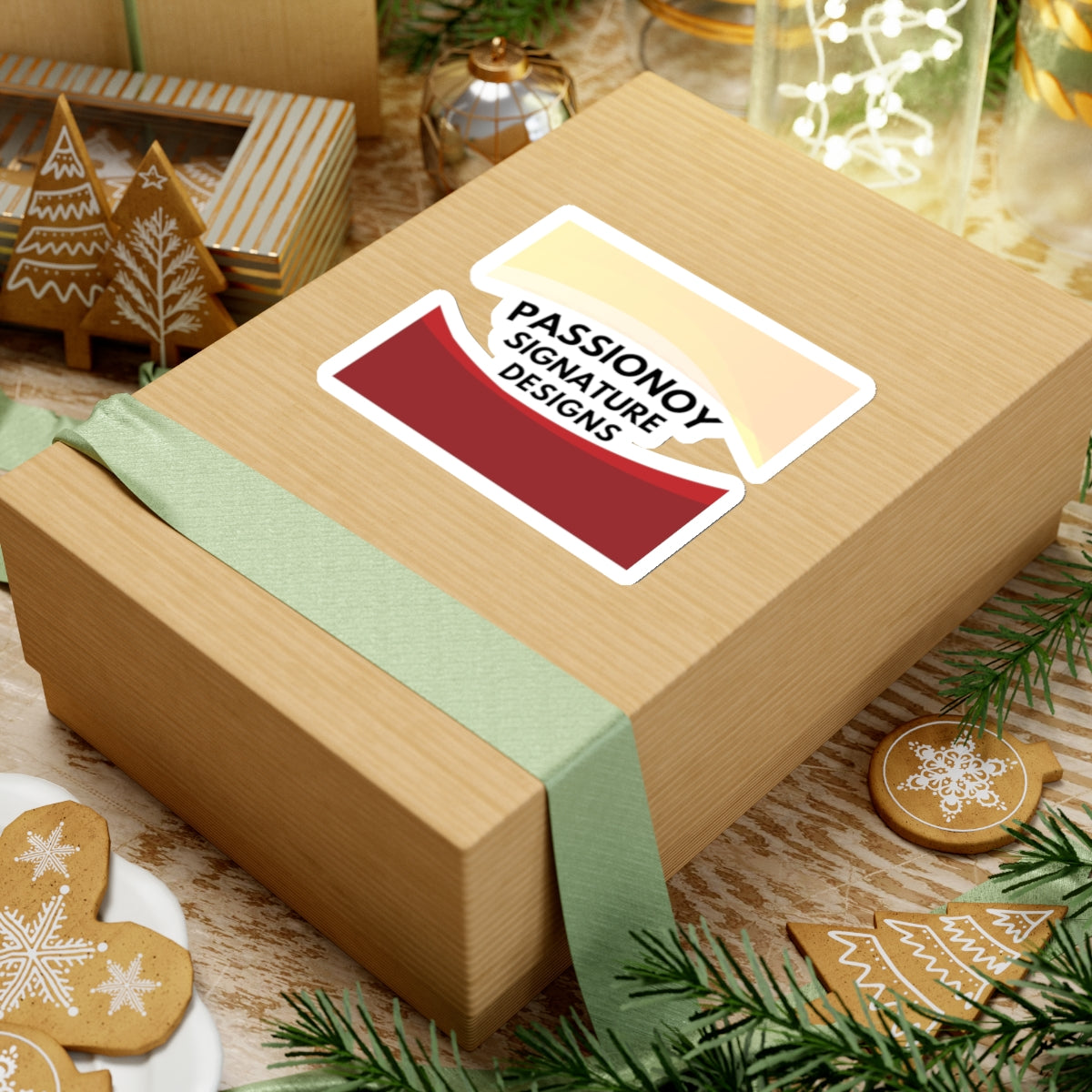 Passionoy Signature Designs-A1 Kiss-Cut Stickers - Custom Vinyl Stickers for Creative Decor