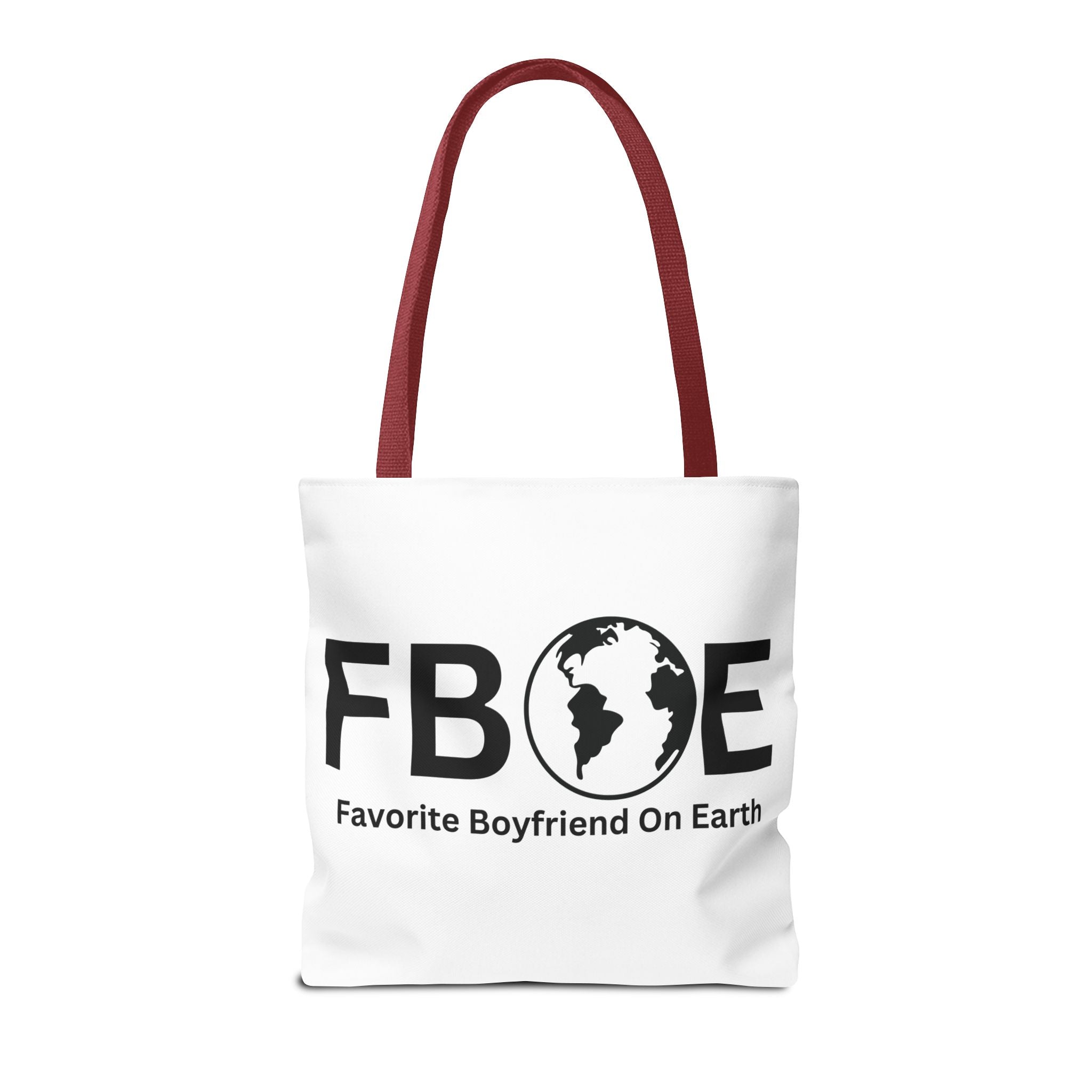 Favorite Boyfriend On Earth (FBOE) Tote Bag - Custom Printed Stylish and Functional Tote