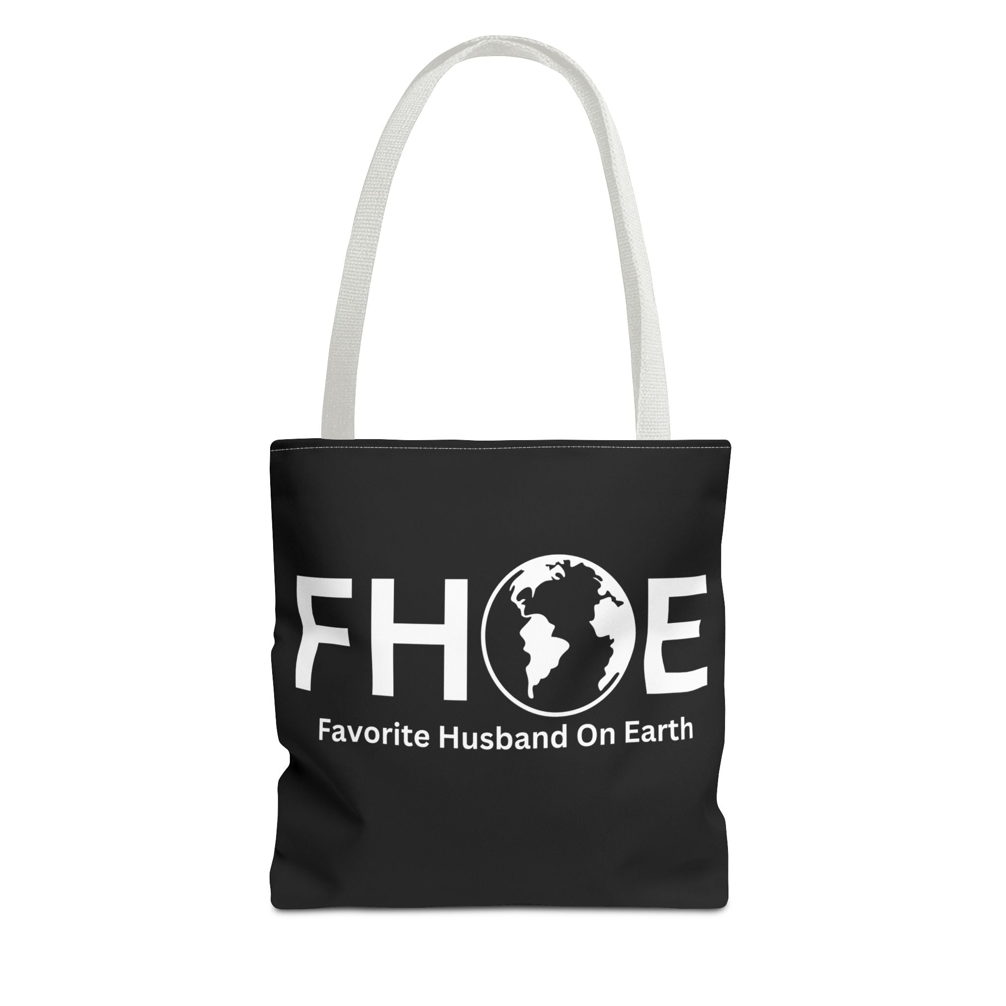 Favorite Husband On Earth (FHOE) Tote Bag - Custom Printed Stylish and Functional Tote