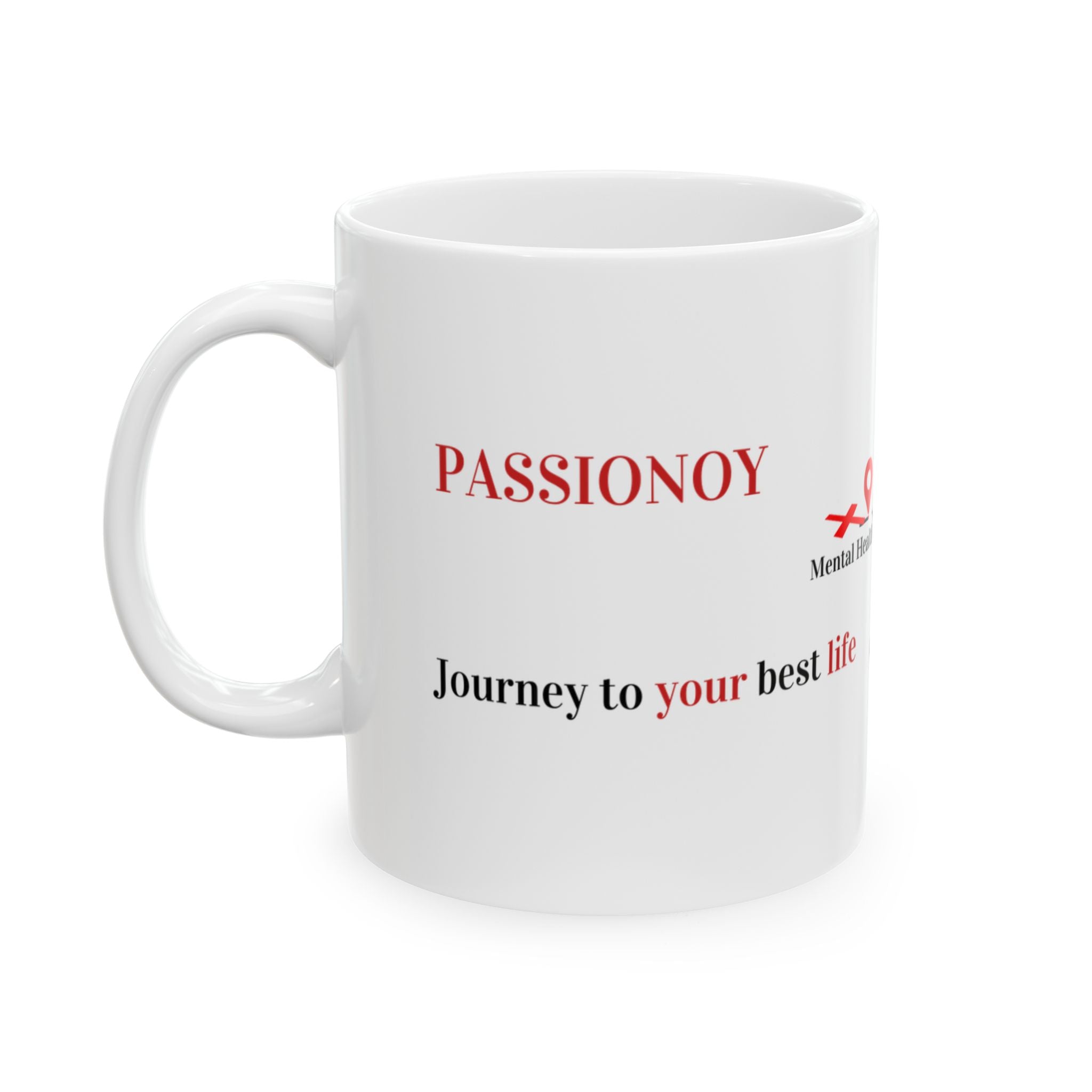 Passionoy Journey Accent Coffee Mug (11oz, 15oz)