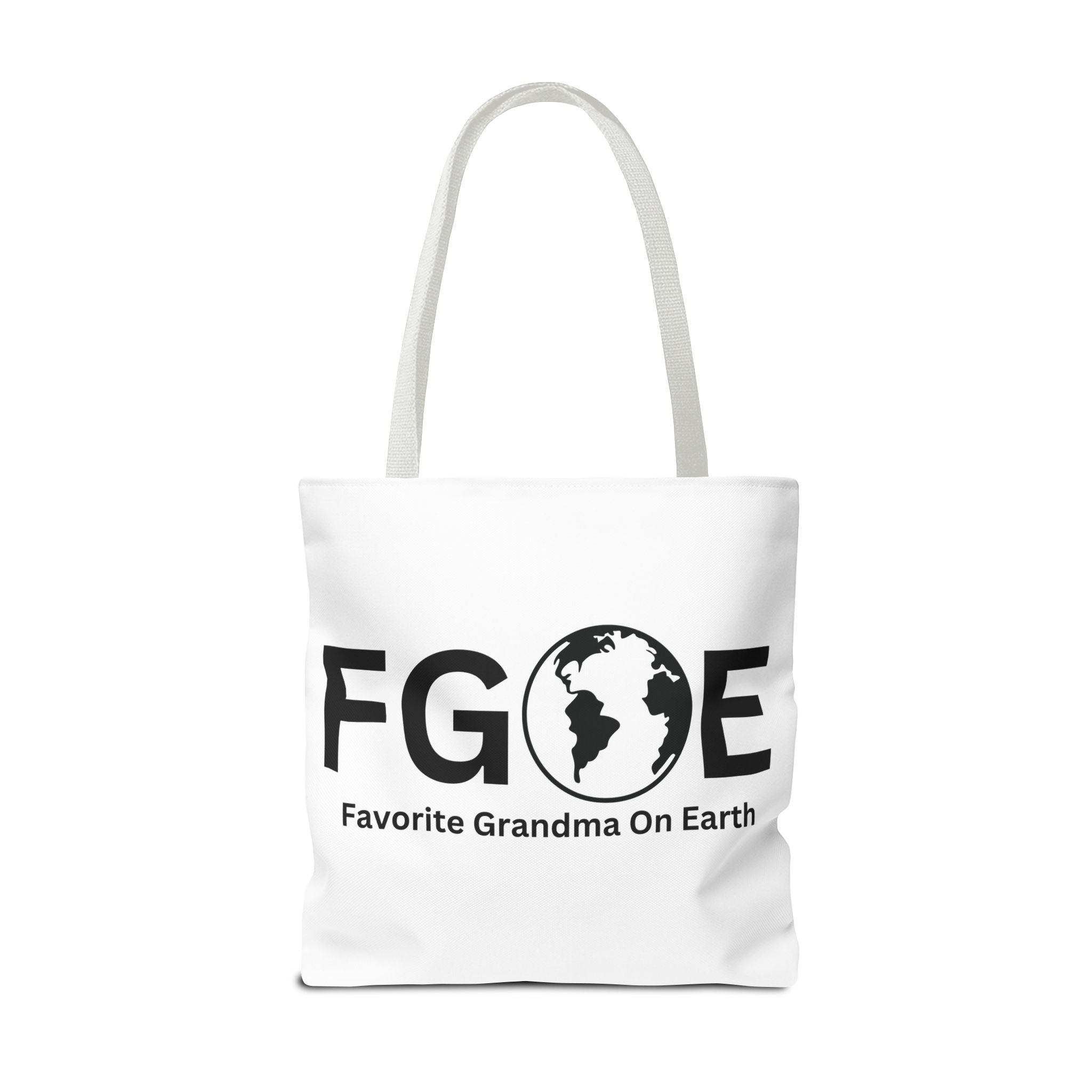 Favorite Grandma On Earth (FGOE) Tote Bag - Custom Printed Stylish and Functional Tote