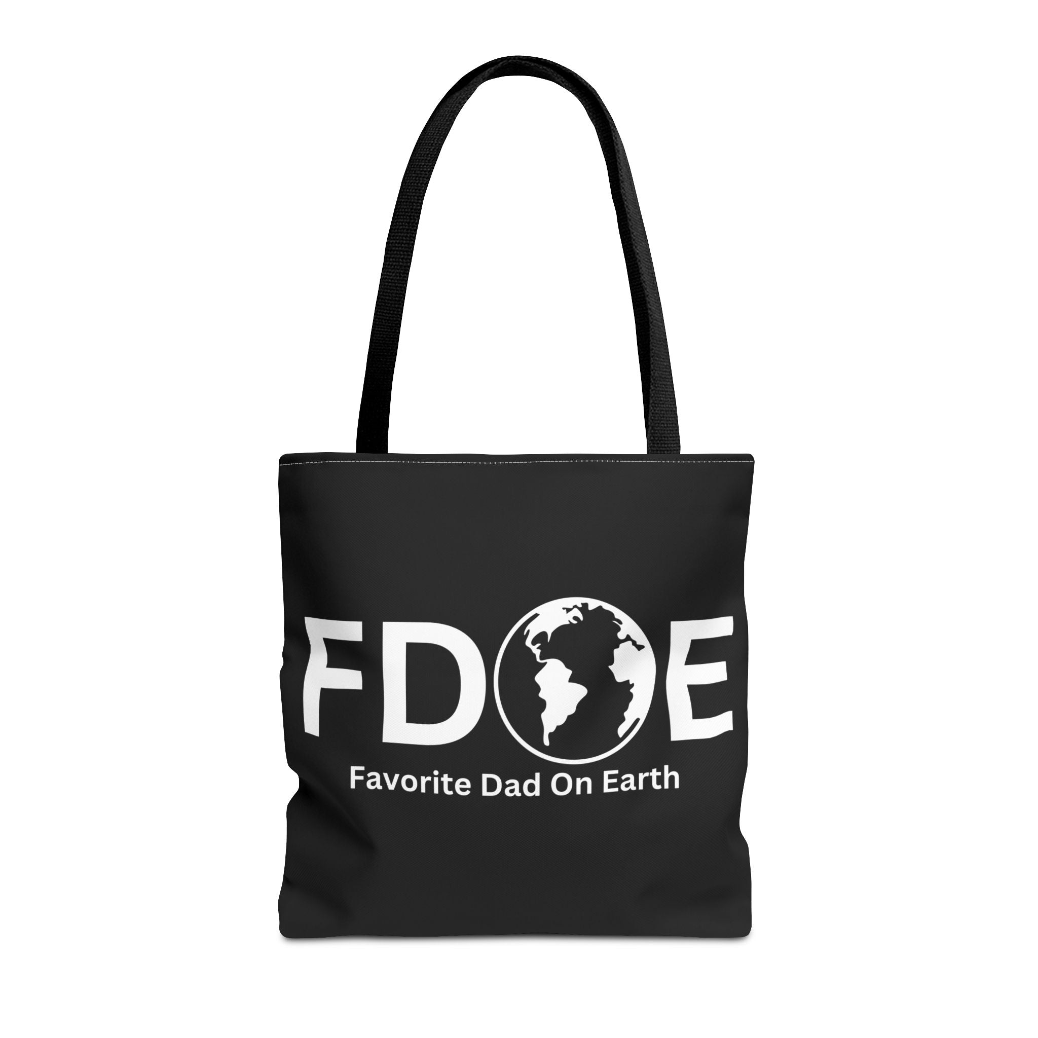 Favorite Dad On Earth (FDOE) Tote Bag- Custom Printed Stylish and Functional Tote