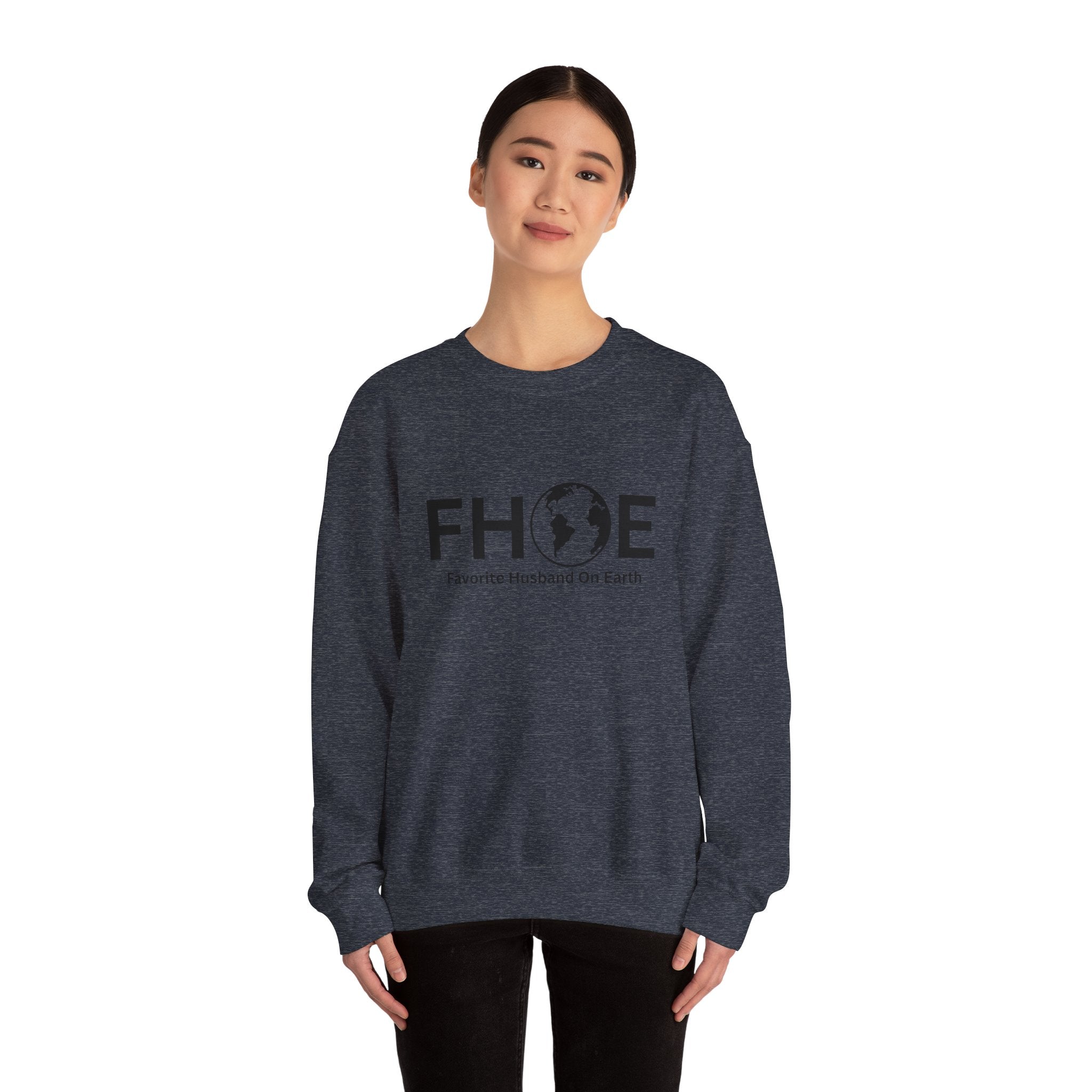 Favorite Husband On Earth (FHOE) Sweatshirt – Unisex Heavy Blend™ Crewneck