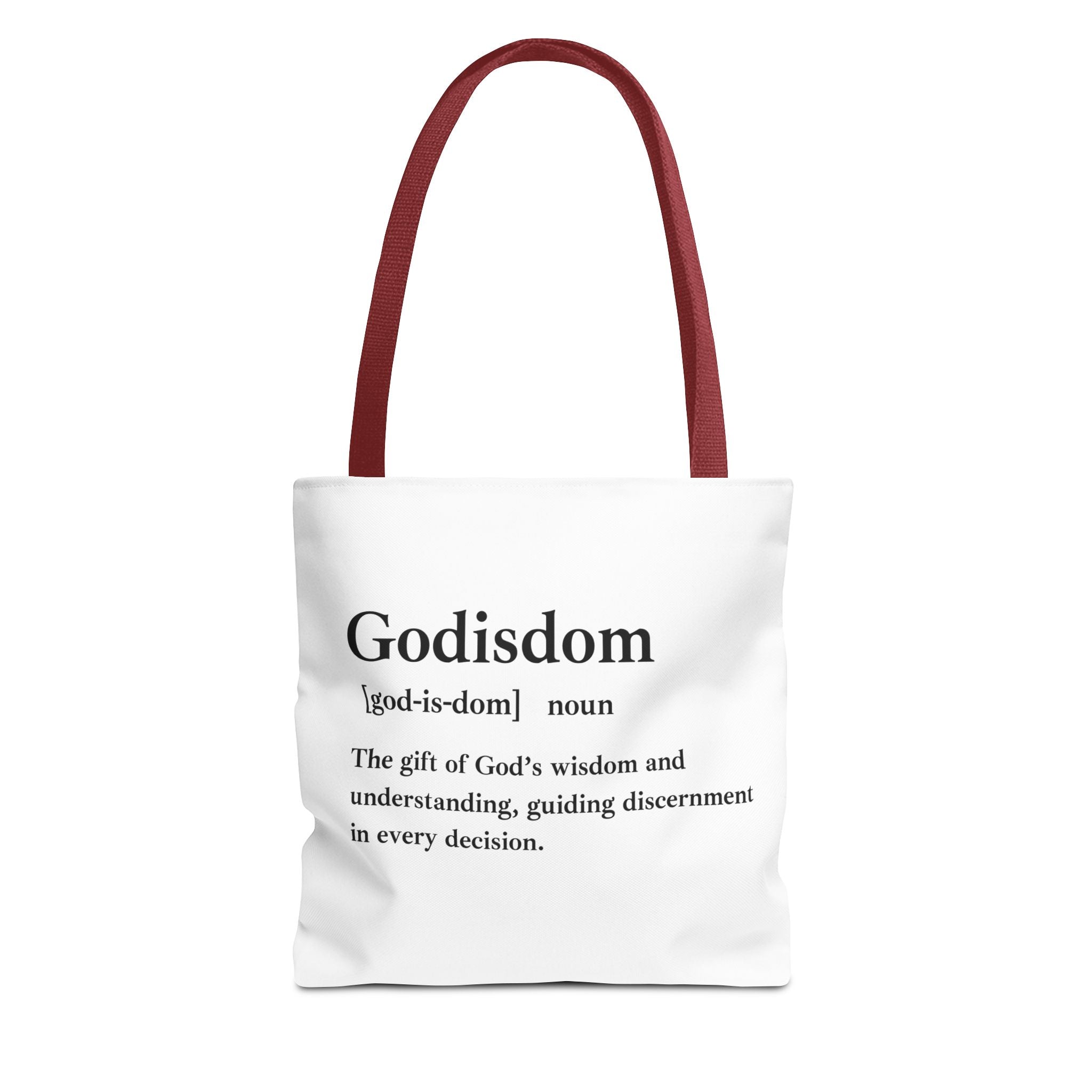 Godisdom Tote Bag - Custom Printed Stylish and Functional Tote