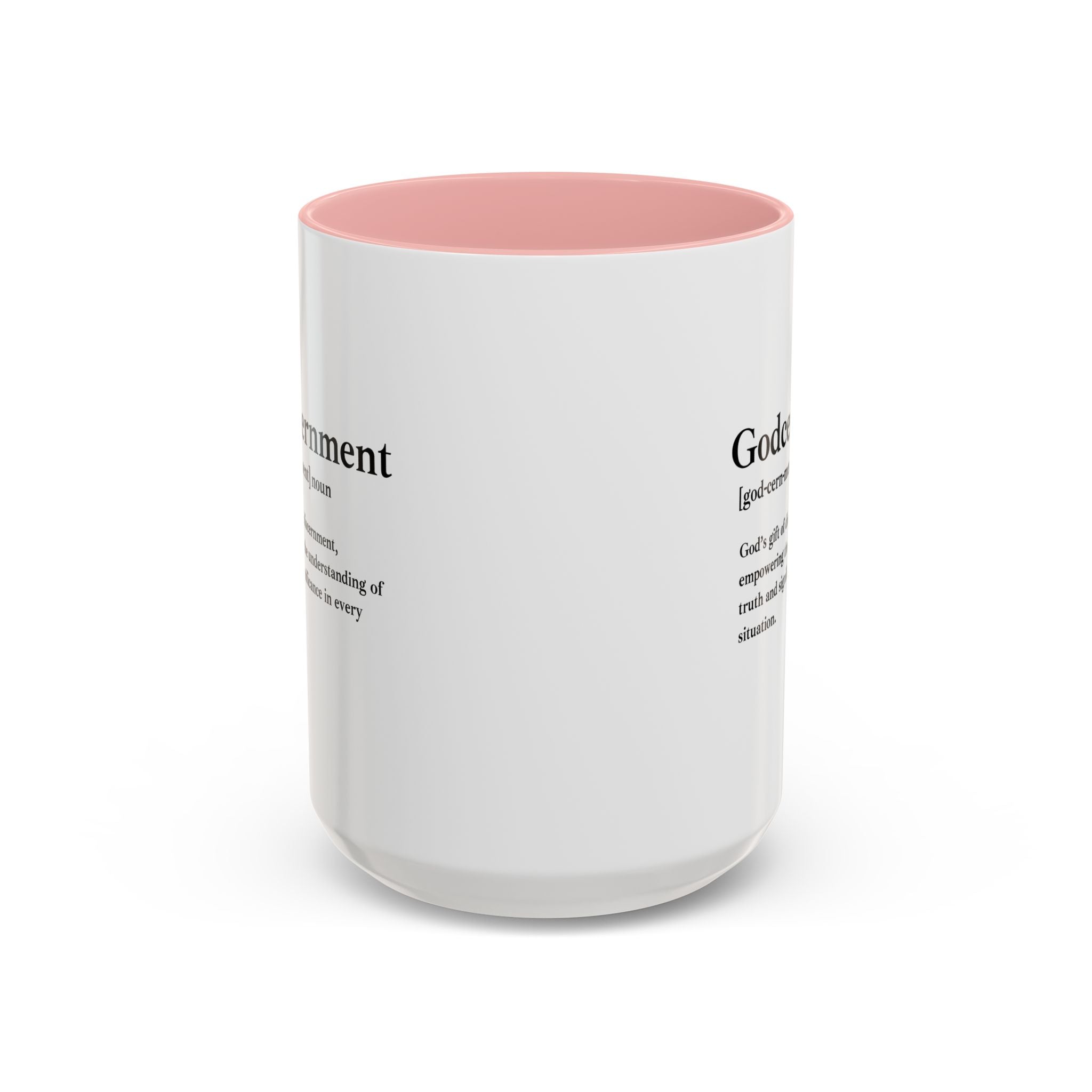 Godcernment Accent Coffee Mug (11oz, 15oz)