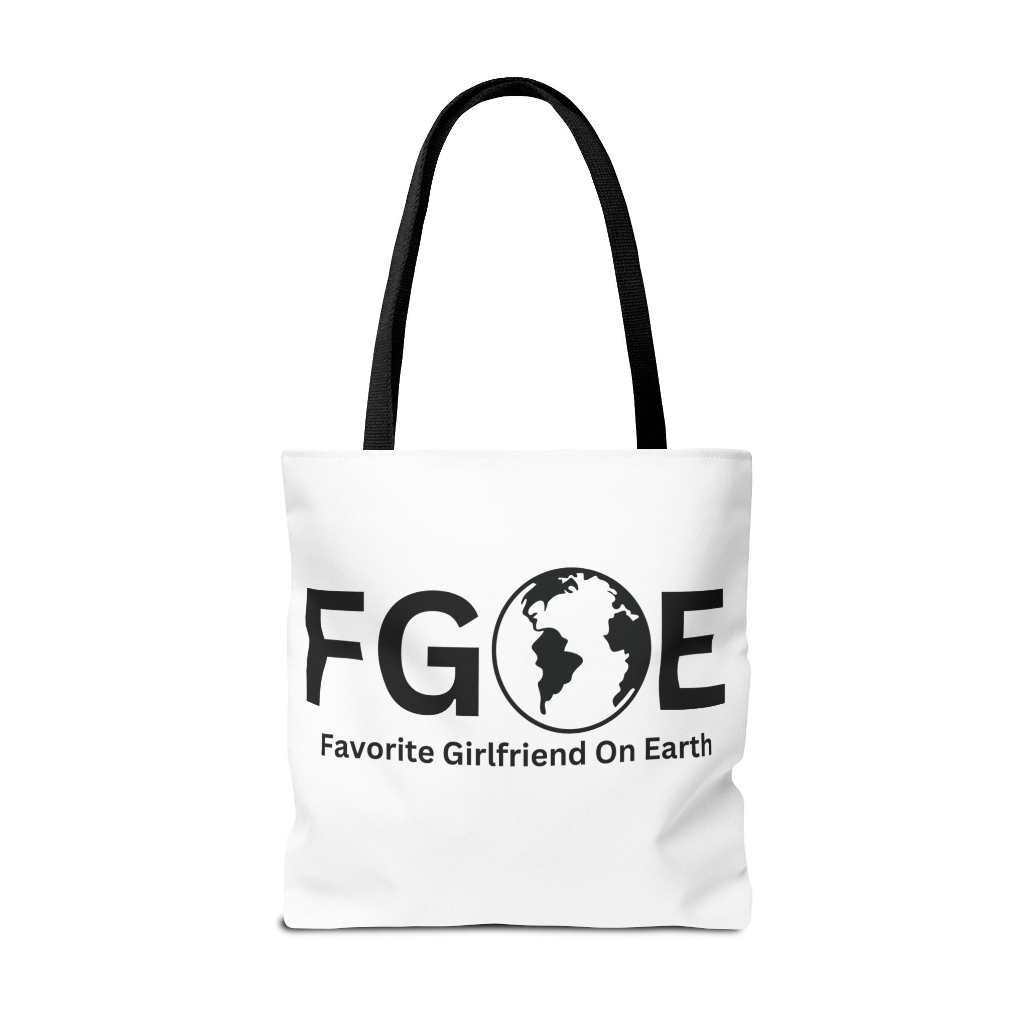 Favorite Girlfriend On Earth (FGOE) Tote Bag - Custom Printed Stylish and Functional Tote