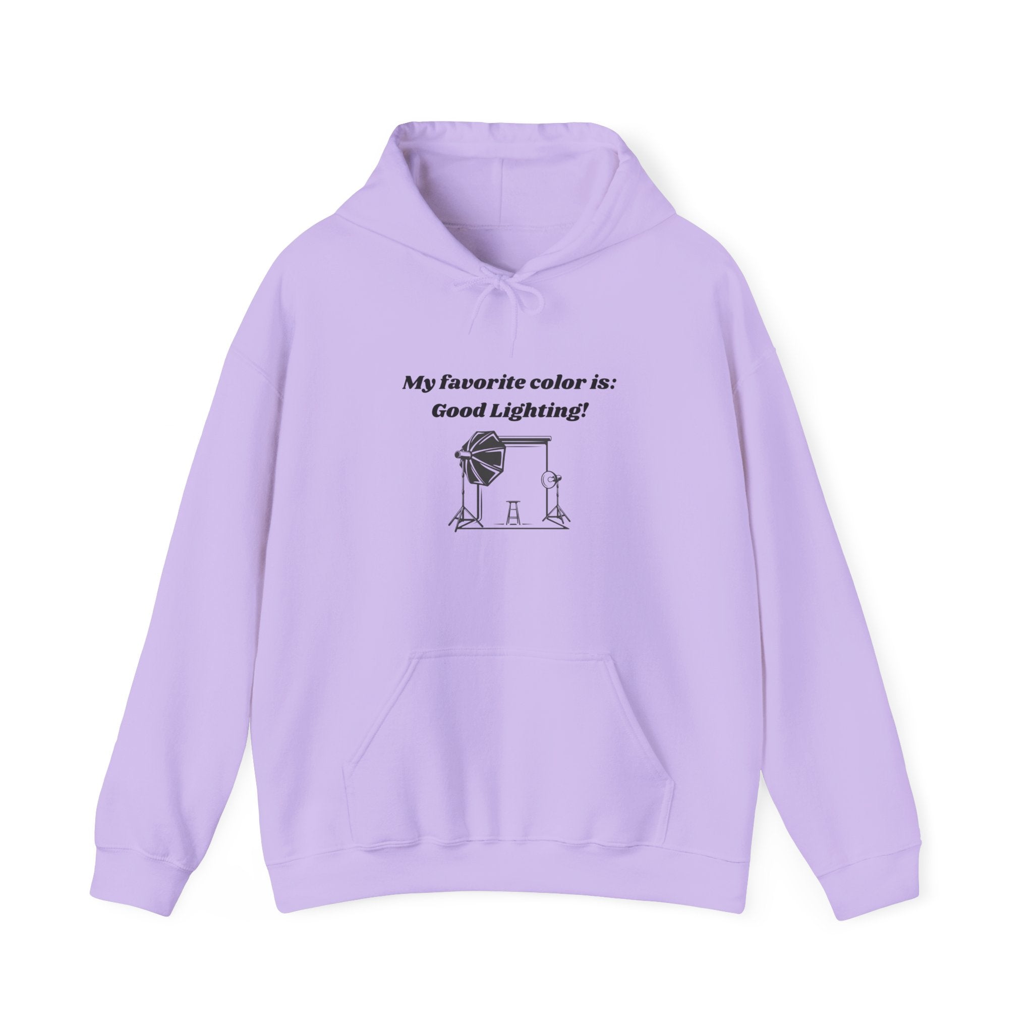 My Favorite Color Is Good Lighting! Hoodie – Unisex Heavy Blend™ Pullover